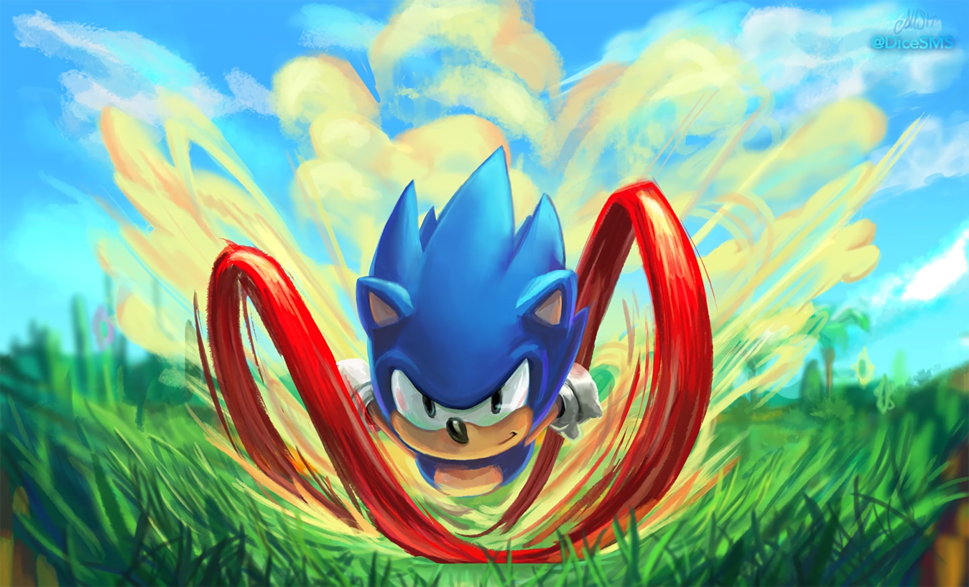Sonic Mania, 1080P, Sonic, Sonic the Hedgehog, HD Wallpaper
