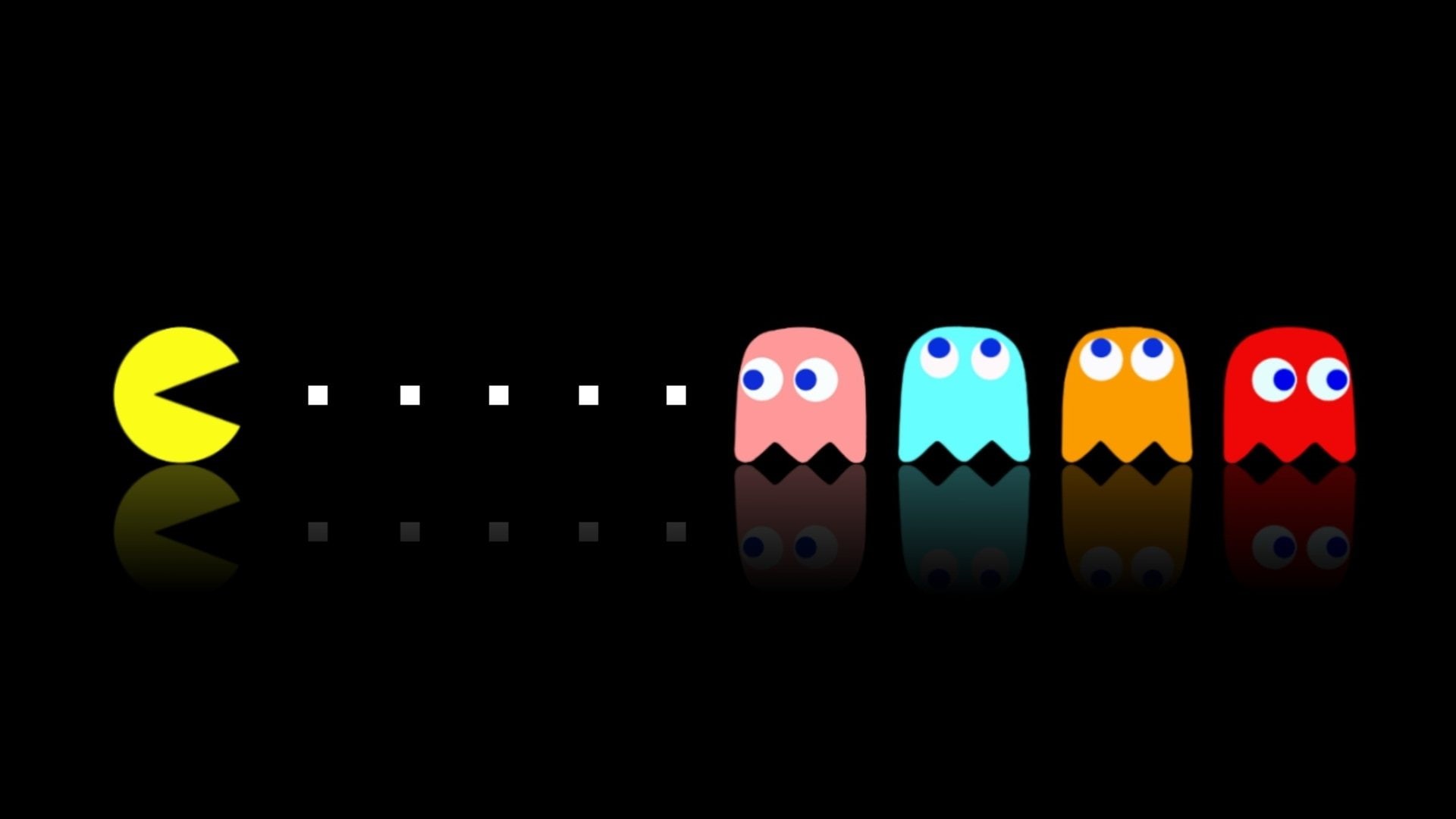 Pac-Mania, Pac-Man, 1080P, HD Wallpaper