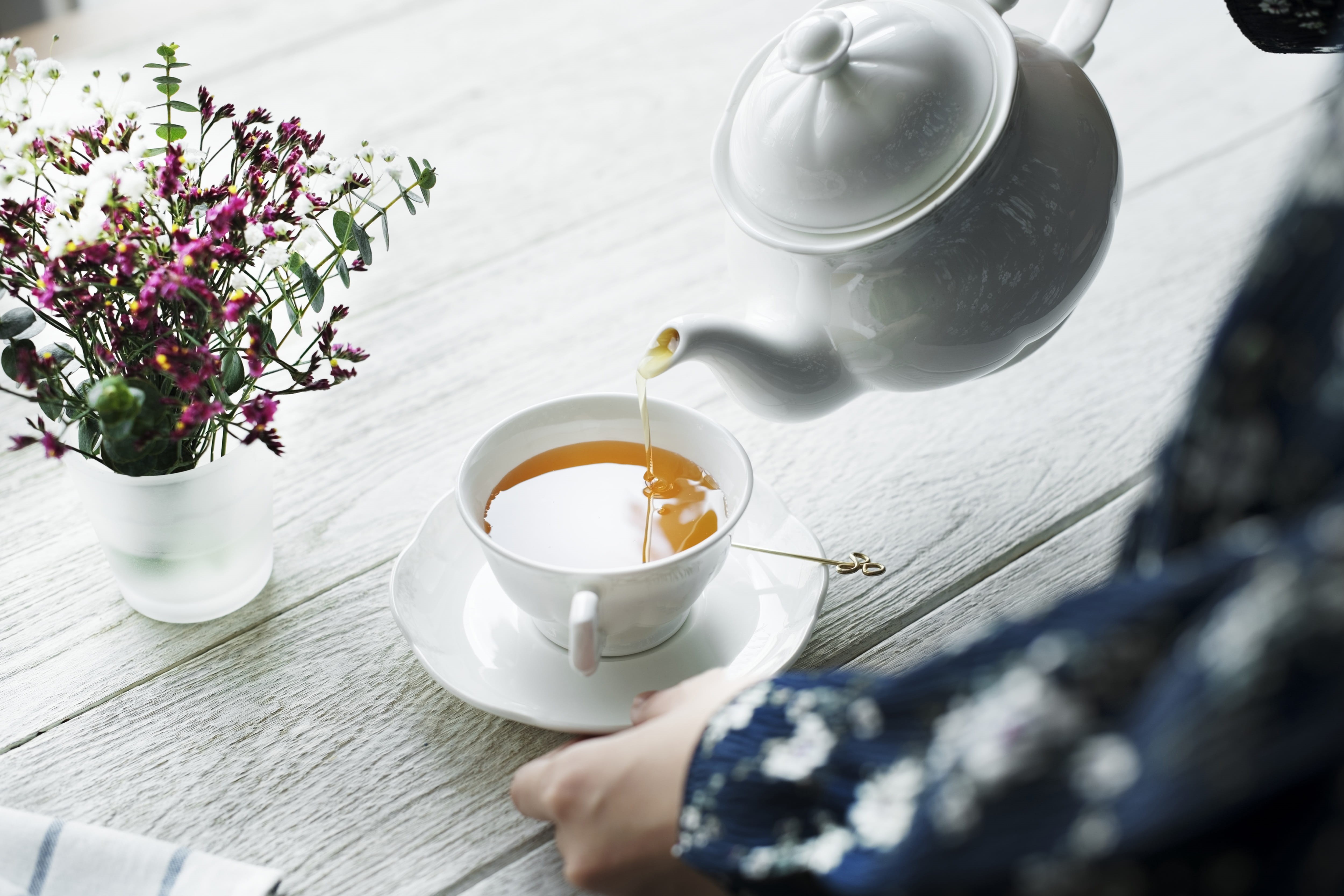 domestic, plant, outdoors, freshness, tea - hot drink, jar, break, house, tea cup, coffee - drink, tea, beverage, vase, nature, drinking, morning, brew, HD Wallpaper