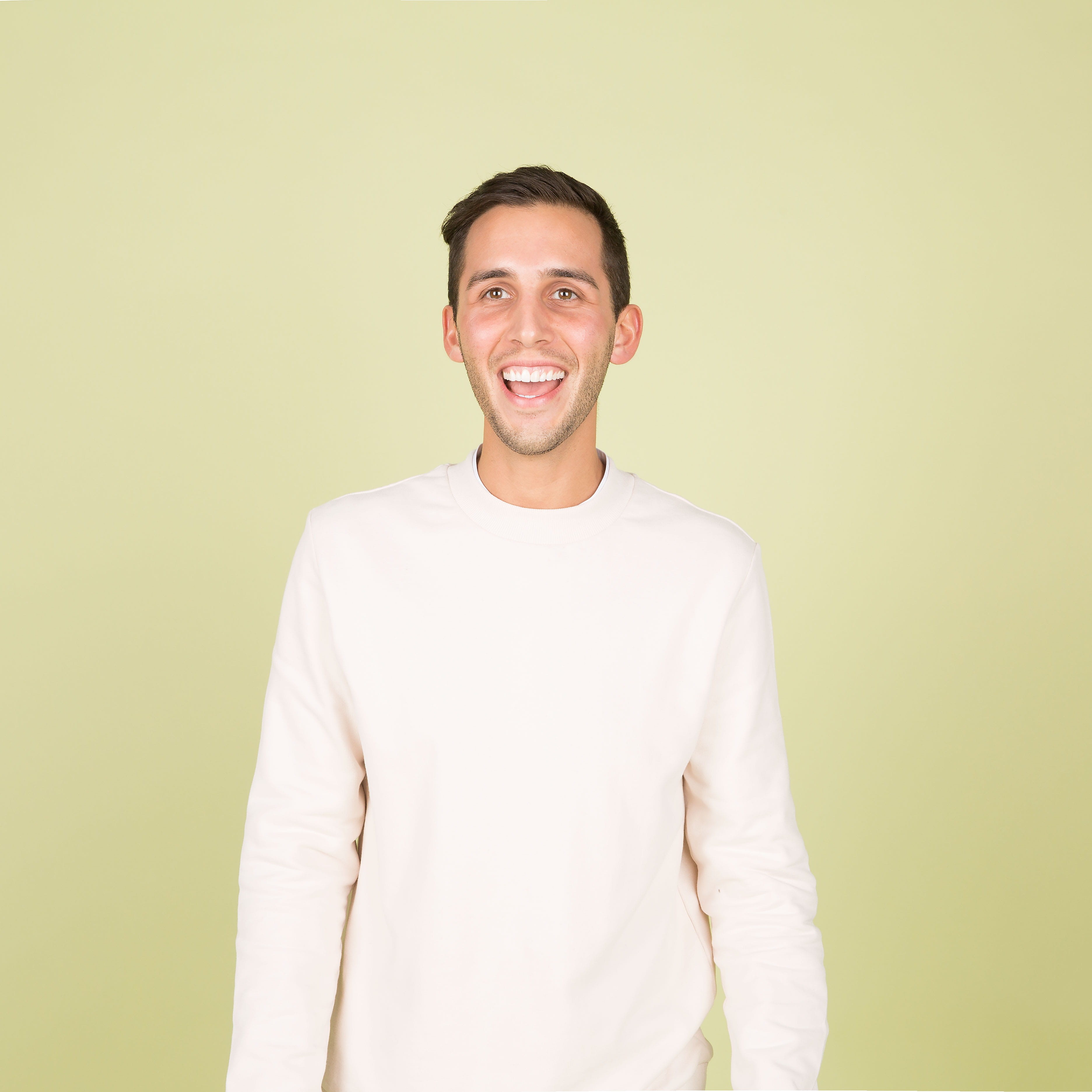 sleeved, cut out, adult, male, inside, happiness, one Person, young Adult, young men, wearing, long, beige, lighted, toothy Smile, smile, copy Space, people, Phone HD Wallpaper