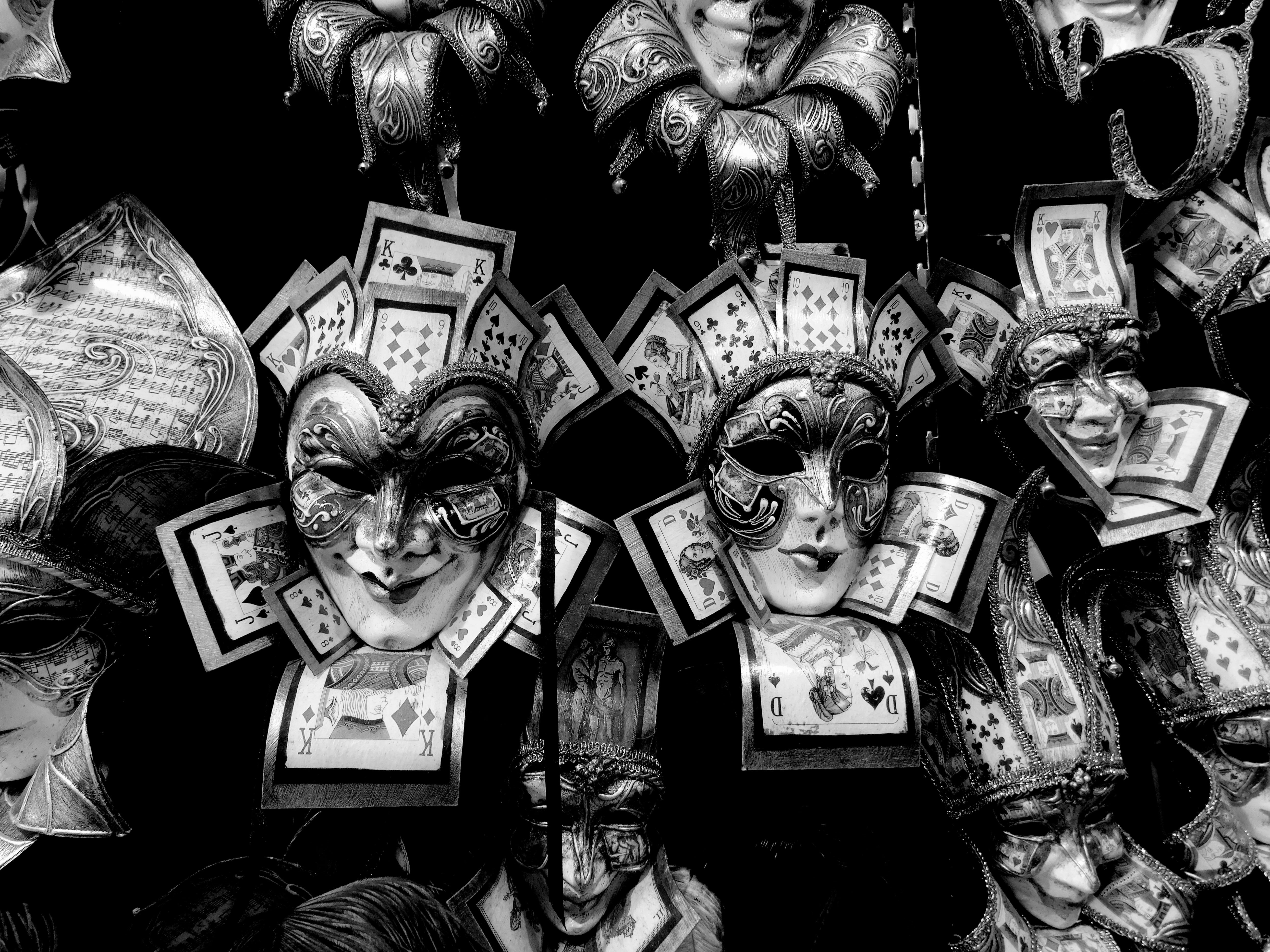arts And Entertainment, collection, full frame, night, history, characters, representation, no people, creativity, 5K, human representation, Carnival, HD Wallpaper
