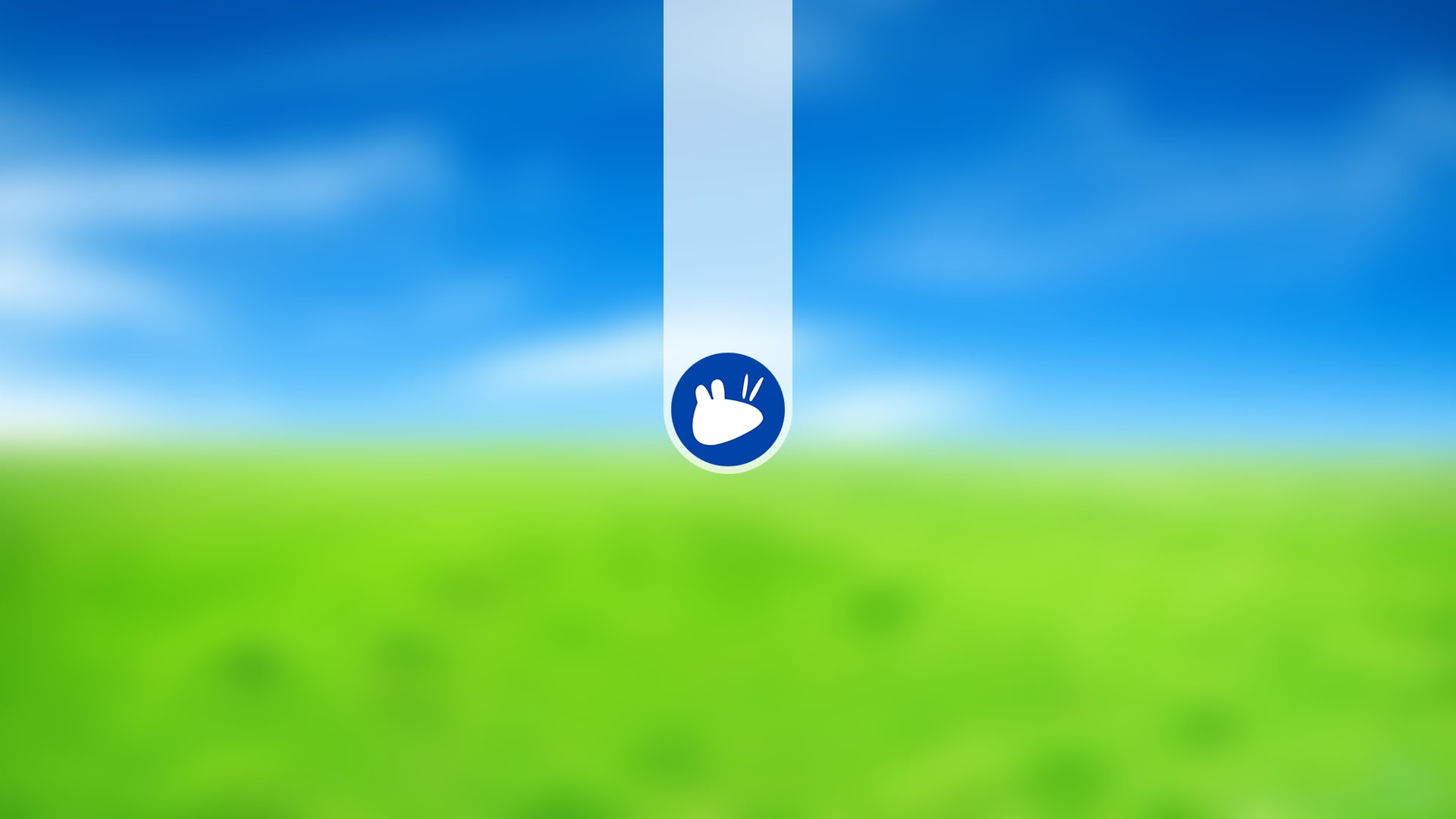 green, blue, Linux, 1080P, Xubuntu, blurred, HD Wallpaper