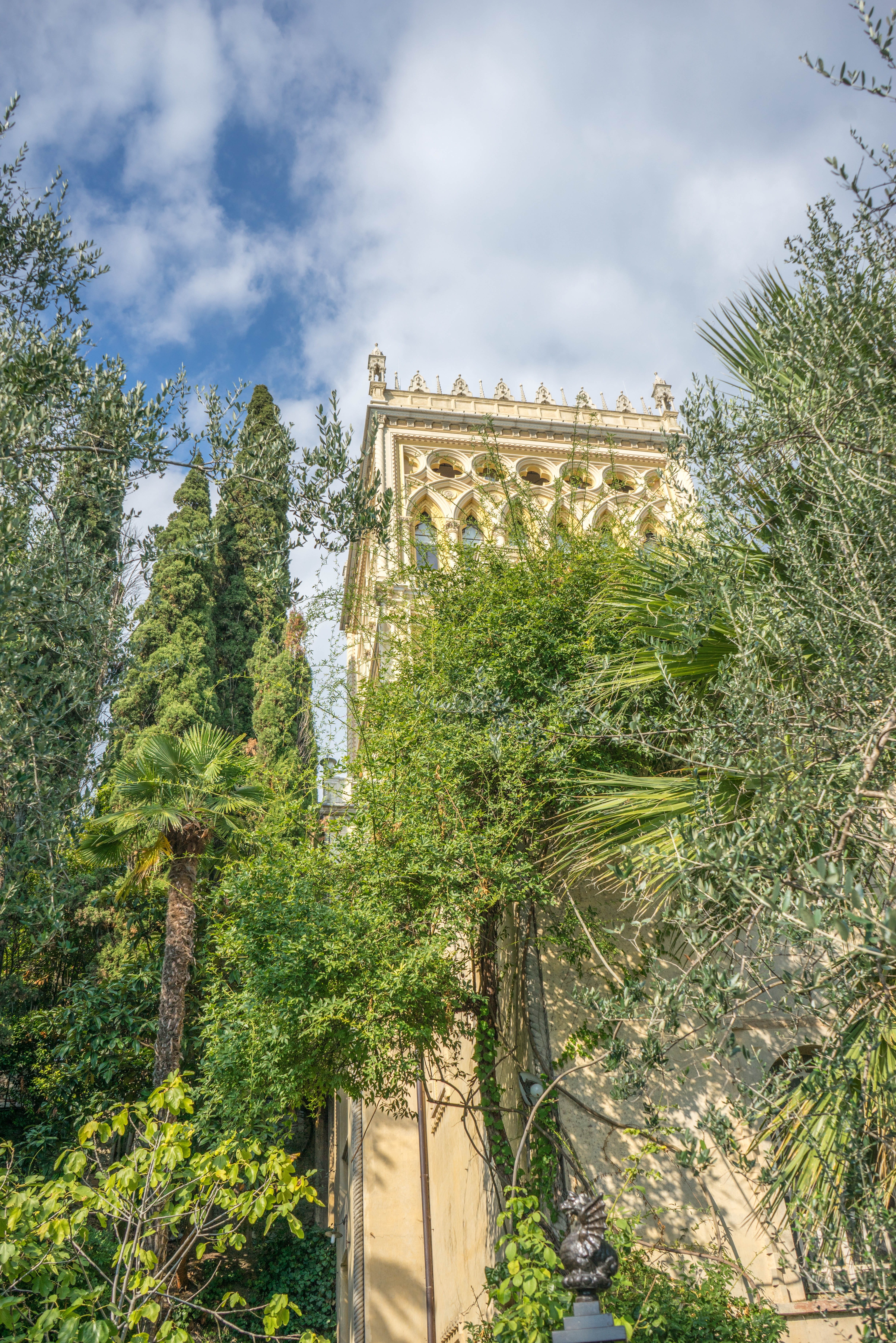 outdoor, tourism, history, place, blue, castle, view, the past, landscape, built structure, plant, nature, tower, outdoors, isola del garda, architecture, Phone HD Wallpaper