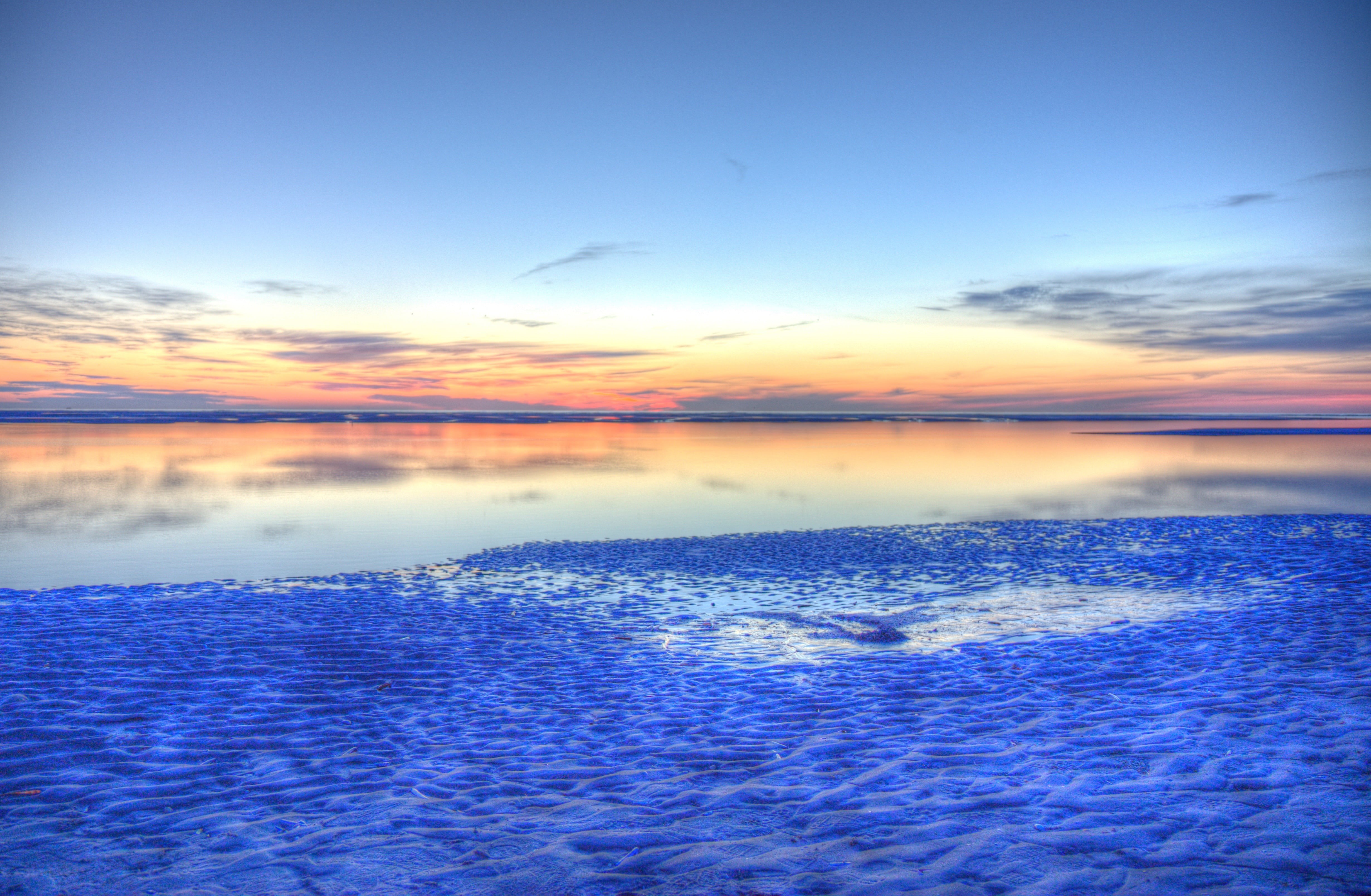 natur, Harmonic, blue, cloud - Sky, beautiful, body, Zomer, body of water, Jütland, 4K, Dänemark, landscape, ciel, EOS 6D, Canon, colour, Coast, nature, HD Wallpaper