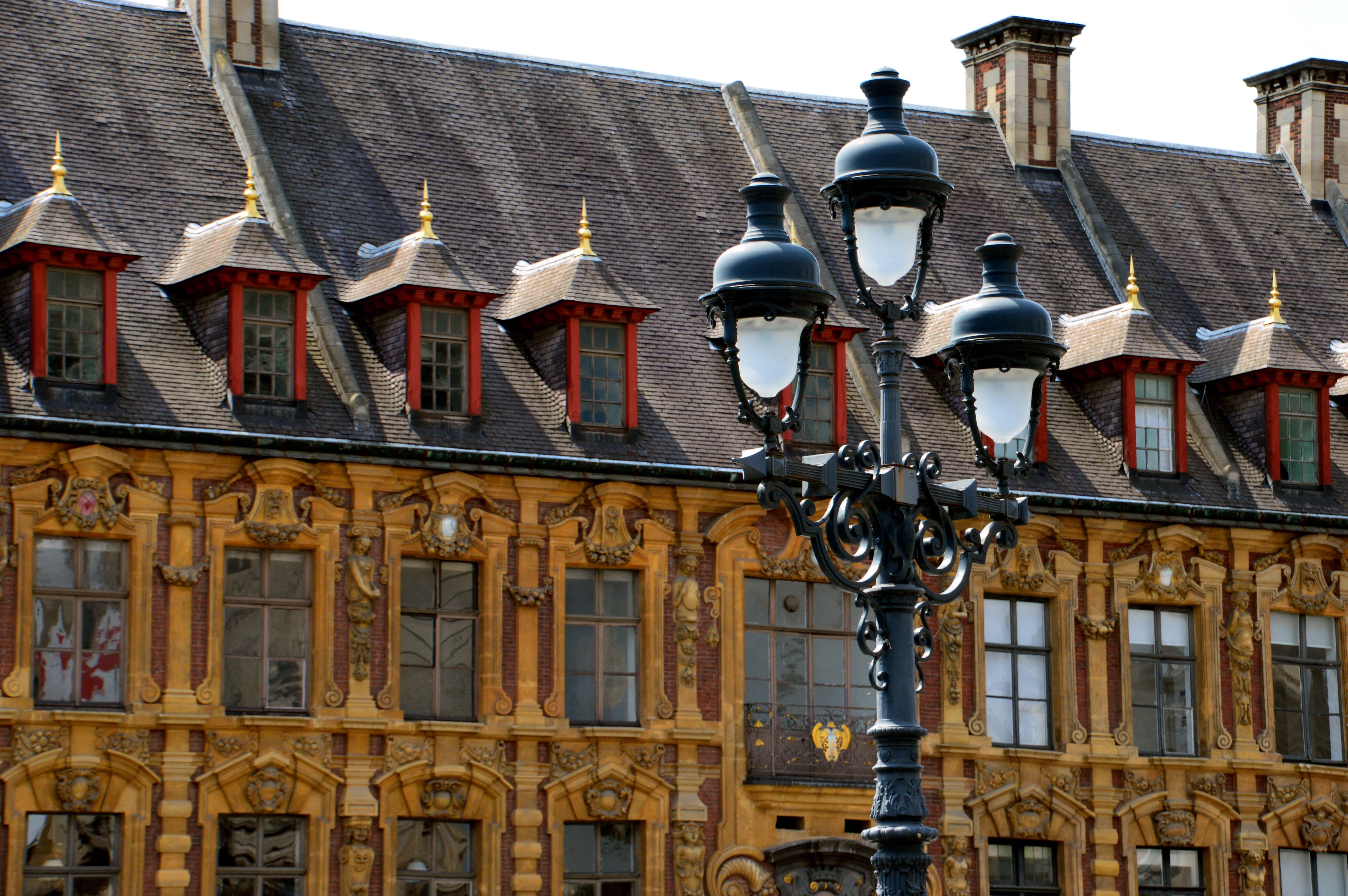building, architecture, nature, building exterior, nord pas-de-calais, electric lamp, north, place, low angle view, no people, day, built structure, residential district, HD Wallpaper