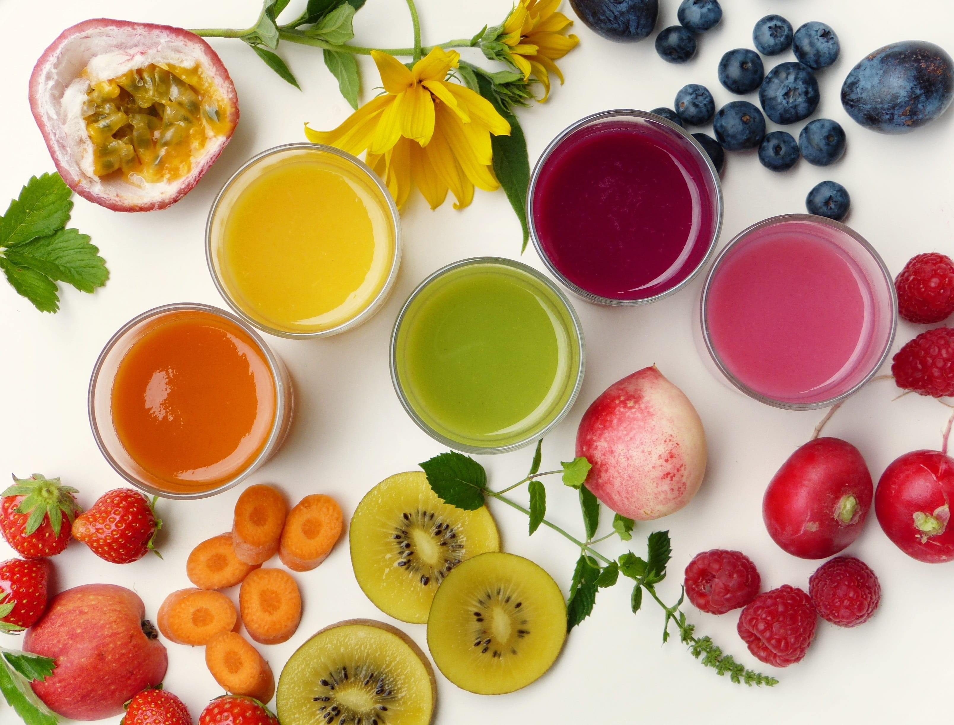 vitamins, prevent, fruits, indoors, health, directly above, freshness, bowl, no people, diabetes, vegetarian, large group of objects, sugar, kiwi, smoothies, HD Wallpaper