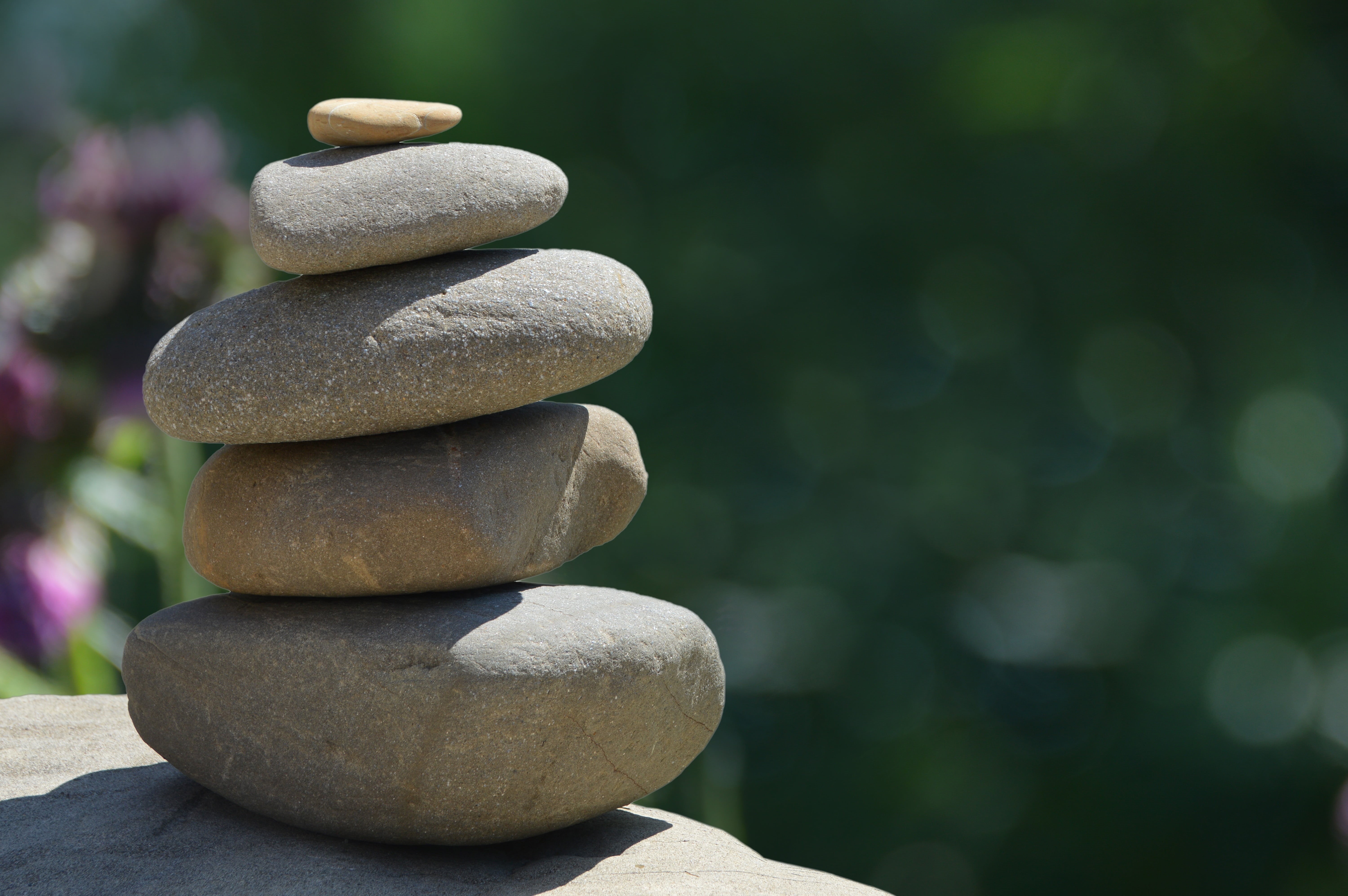 material, rock, balance, day, spirituality, zen-like, 5K, rock - object, fengshui, patience, asia, stack rock, solid, spiritual, gray, stack, assembly, HD Wallpaper