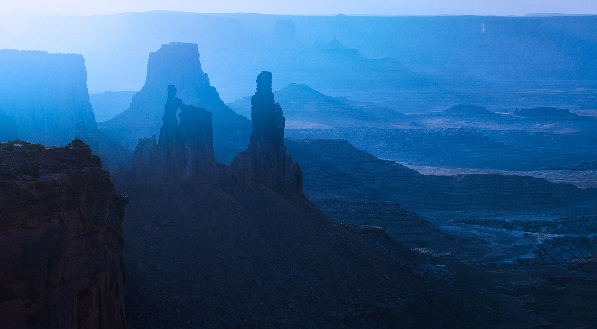 long exposure, 1080P, mountains, night, Reuben Wu, HD Wallpaper