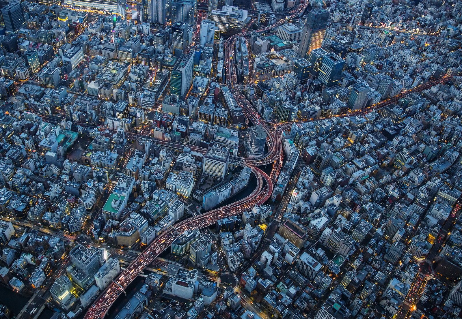 monuments, panorama, ray, rivers, tower, architecture, 720P, light, tokyo, night, building, bridges, cities, way, japan, towers, japon, panoramic, HD Wallpaper
