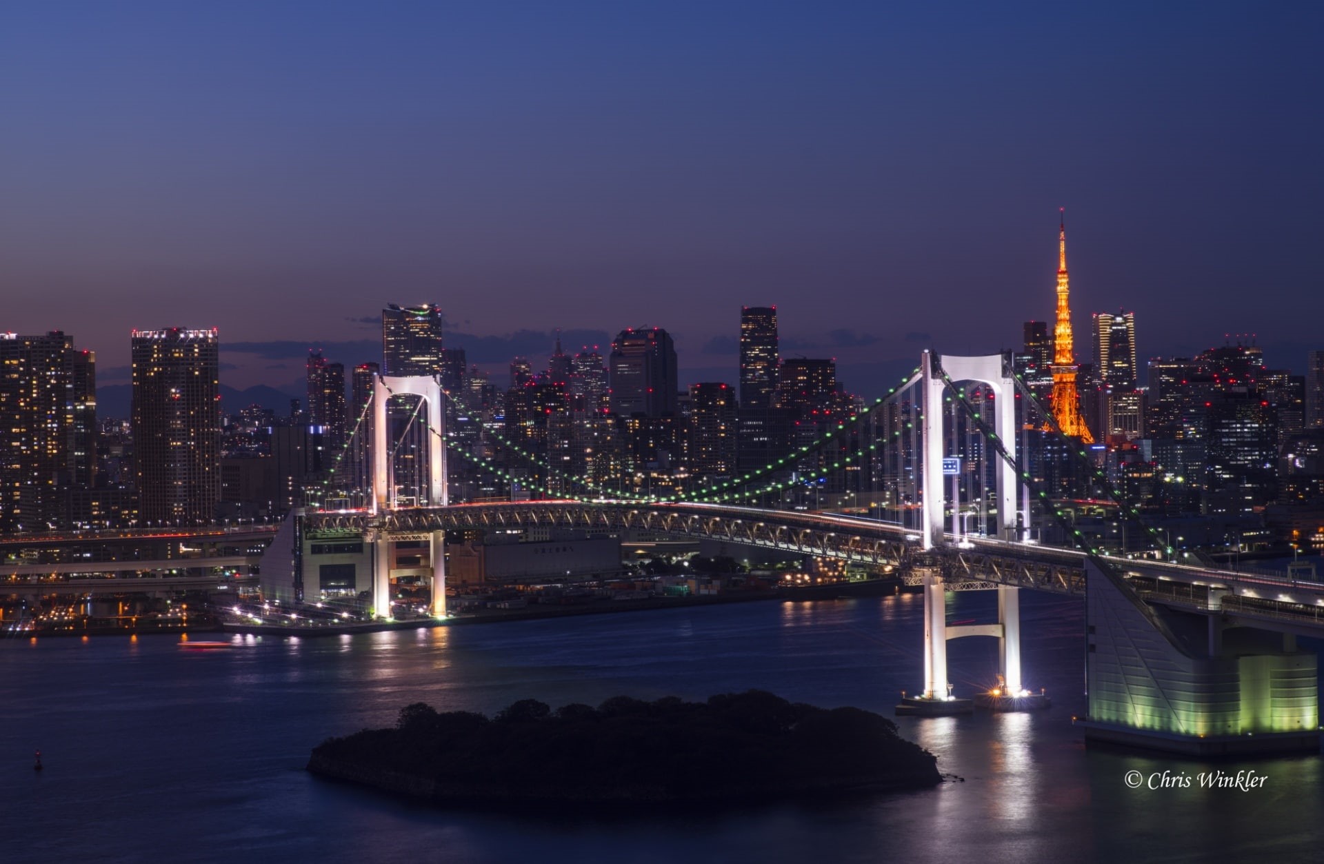 Night, travel destinations, City, architecture, Sunset, building, outdoors, tall - high, skyscraper, connection, illuminated, nature, no people, Tower, HD Wallpaper
