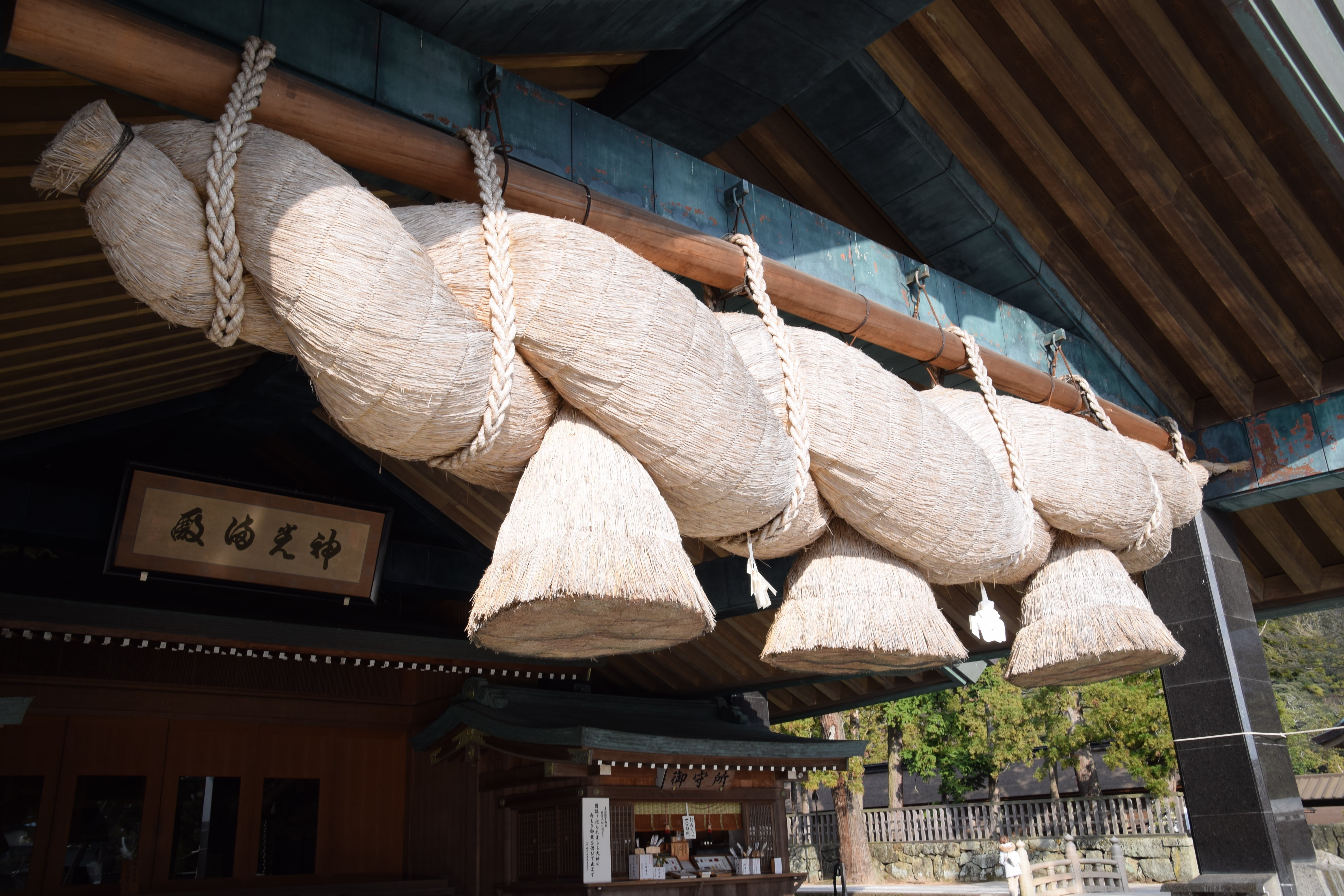 rope, izumo-taisha, ceiling, large group of objects, wood - material, built structure, tied up, united, retail, architecture, for sale, cultures, temple, HD Wallpaper