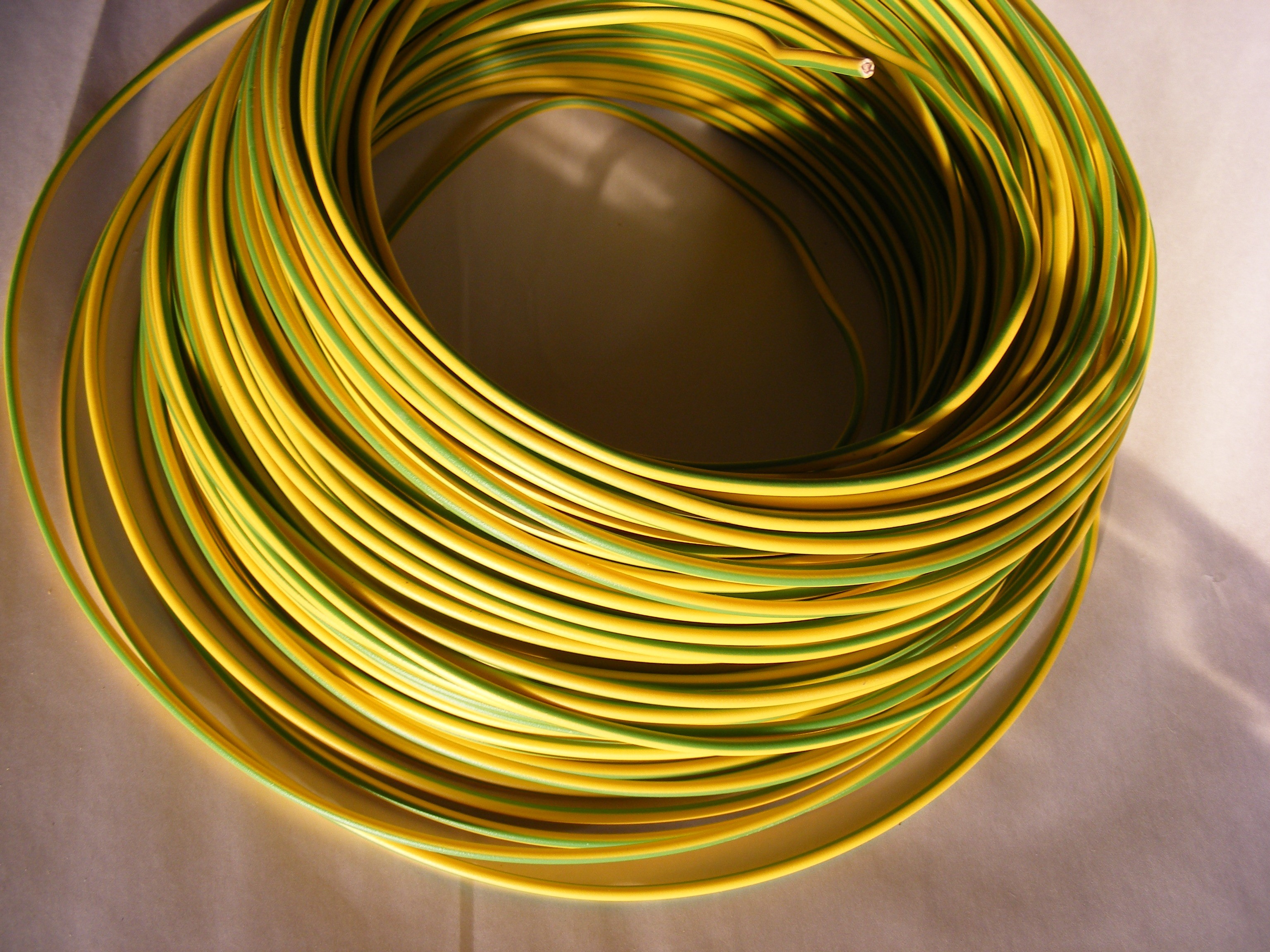 electricity, electrical, single object, table, green yellow, sheathed, yellow, surface, art and craft, still life, insulated, indoors, close, glowing, craft, HD Wallpaper