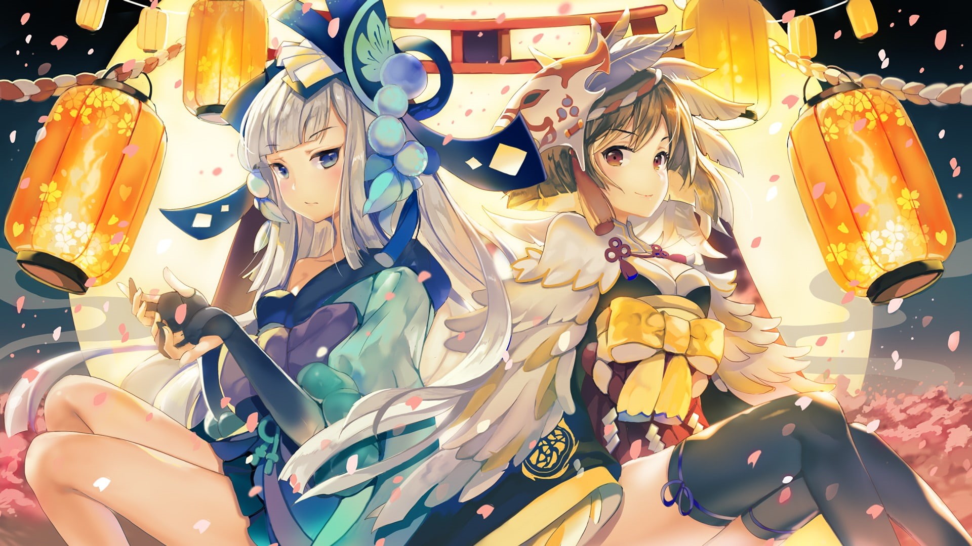 Onmyouji, Anime, Aoandon (Onmyoji), 1080P, HD Wallpaper