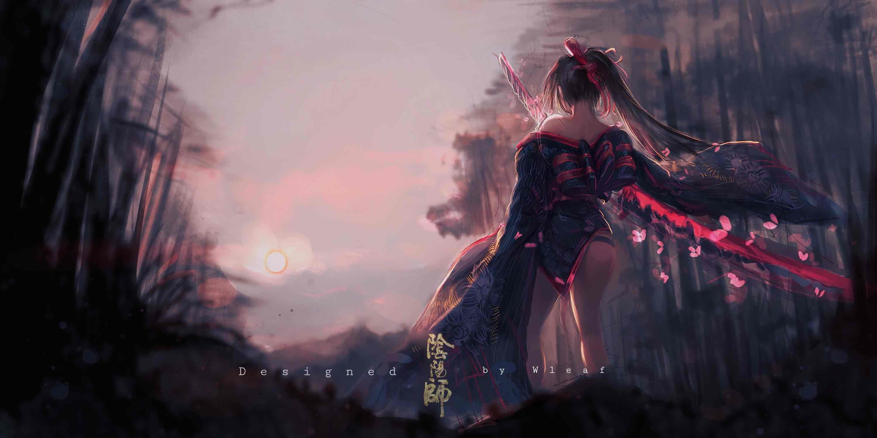 Pixiv, 2D, anime, 2K, Onmyoji, anime girls, HD Wallpaper