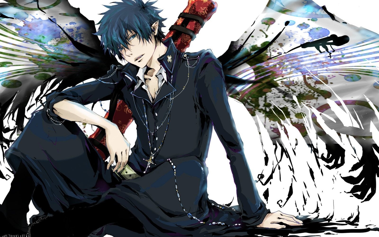 men, clothing, full length, real people, sunlight, people, outdoors, nature, three quarter length, Blue Exorcist, casual clothing, 720P, lifestyles, costume, HD Wallpaper