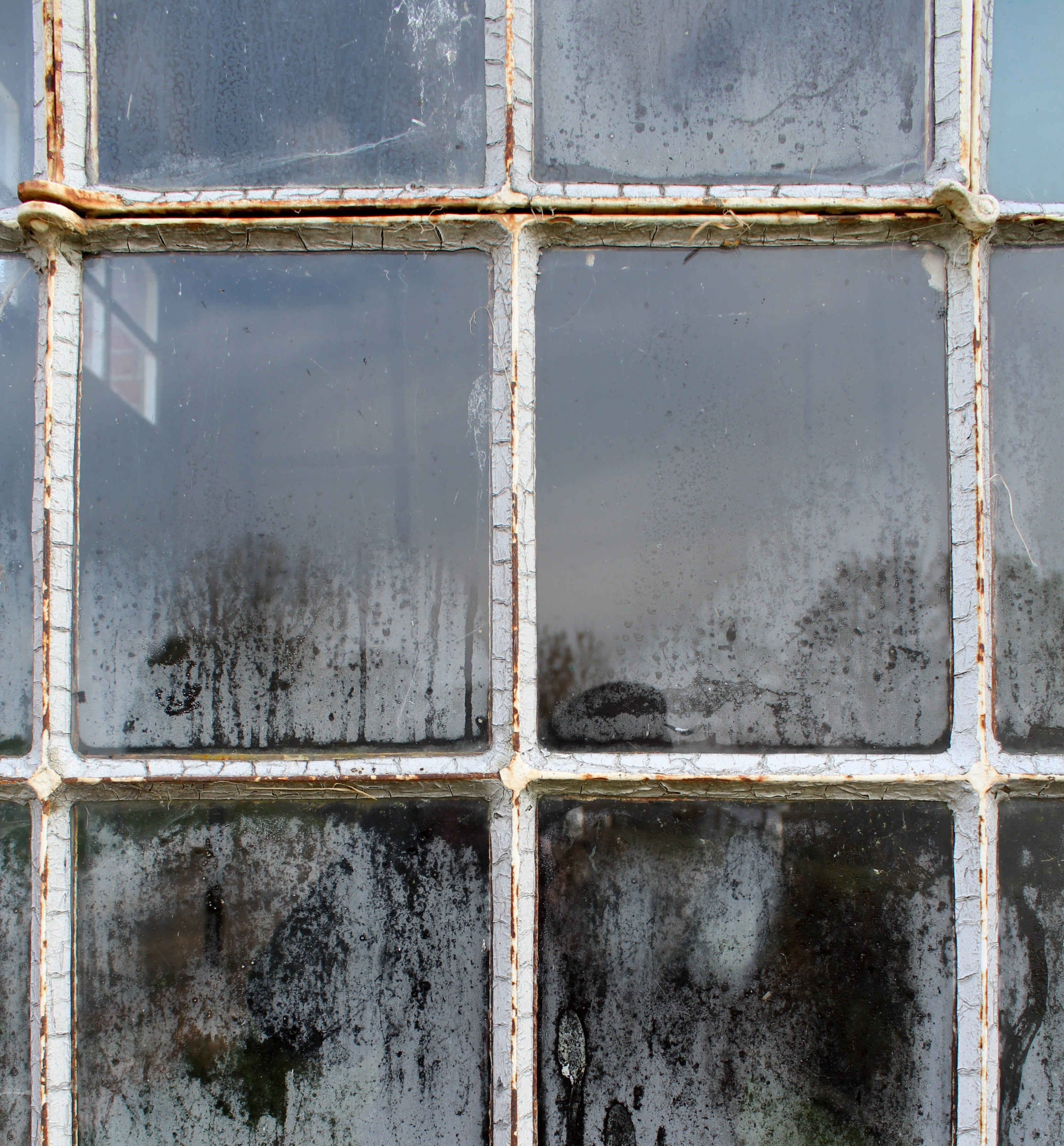 architecture, geometric shape, metal, shape, vintage, window, damaged, structure, dusty, concrete, old, pattern, weathered, glass - material, outdoors, Phone HD Wallpaper