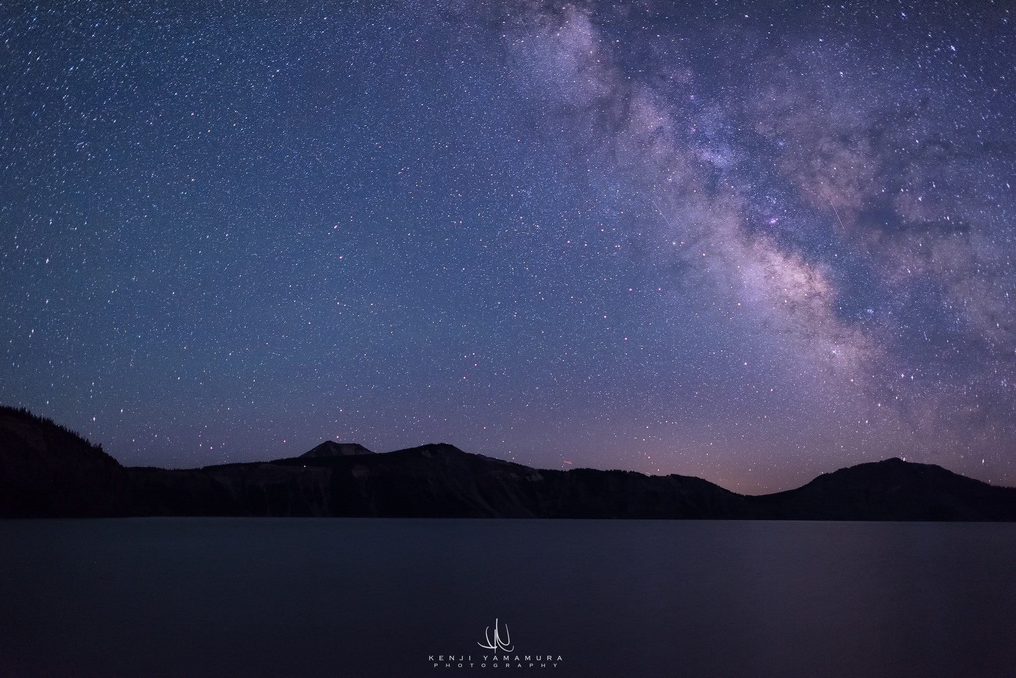 1080P, photographer, Oregon, Kenji Yamamura, the milky way, USA, Crater Lake, HD Wallpaper
