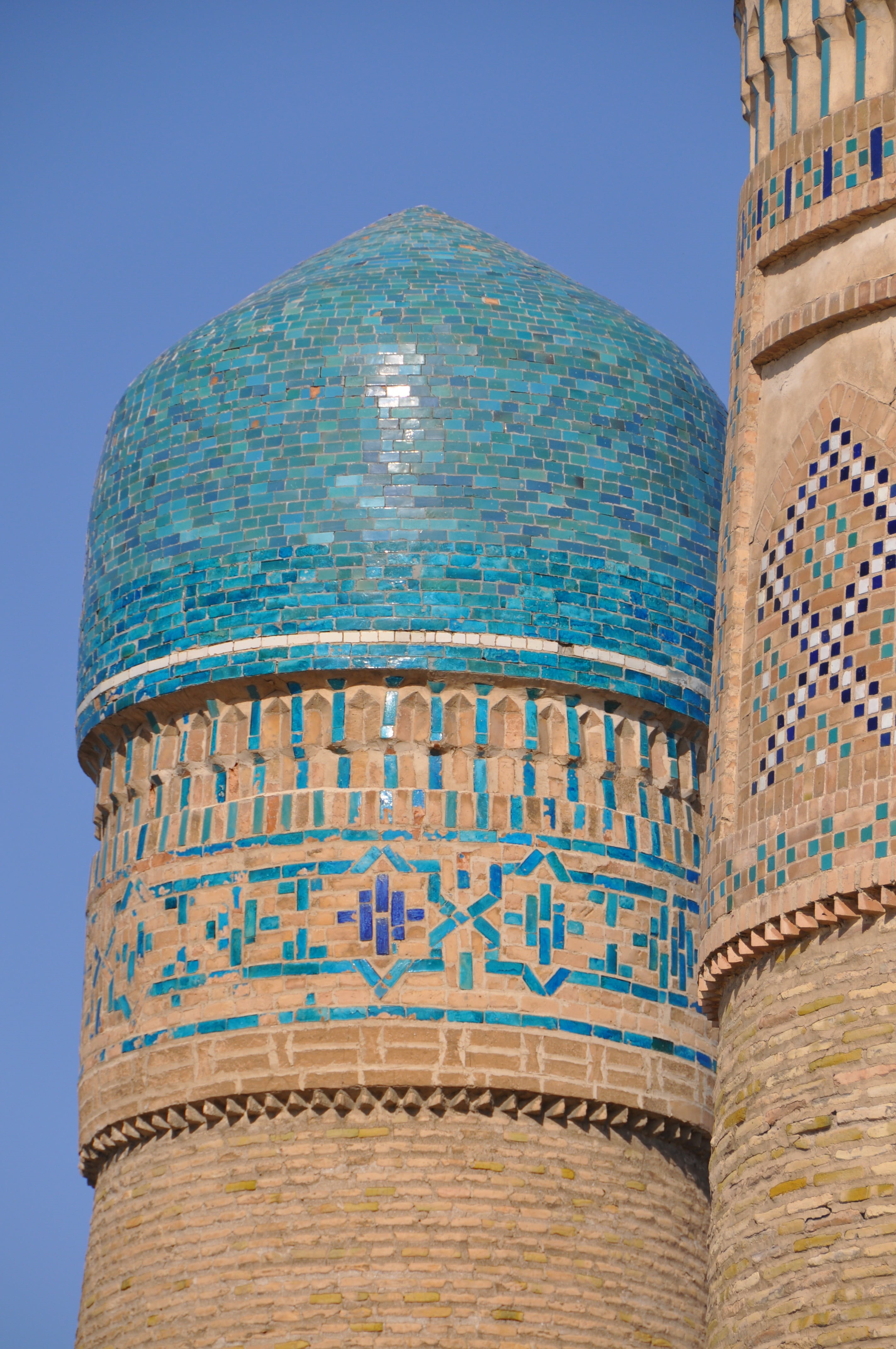 4K, travel, chor minor, bukhara, tourism, outdoors, history, building, low angle view, architectural column, place of worship, architecture, travel destinations, Phone HD Wallpaper