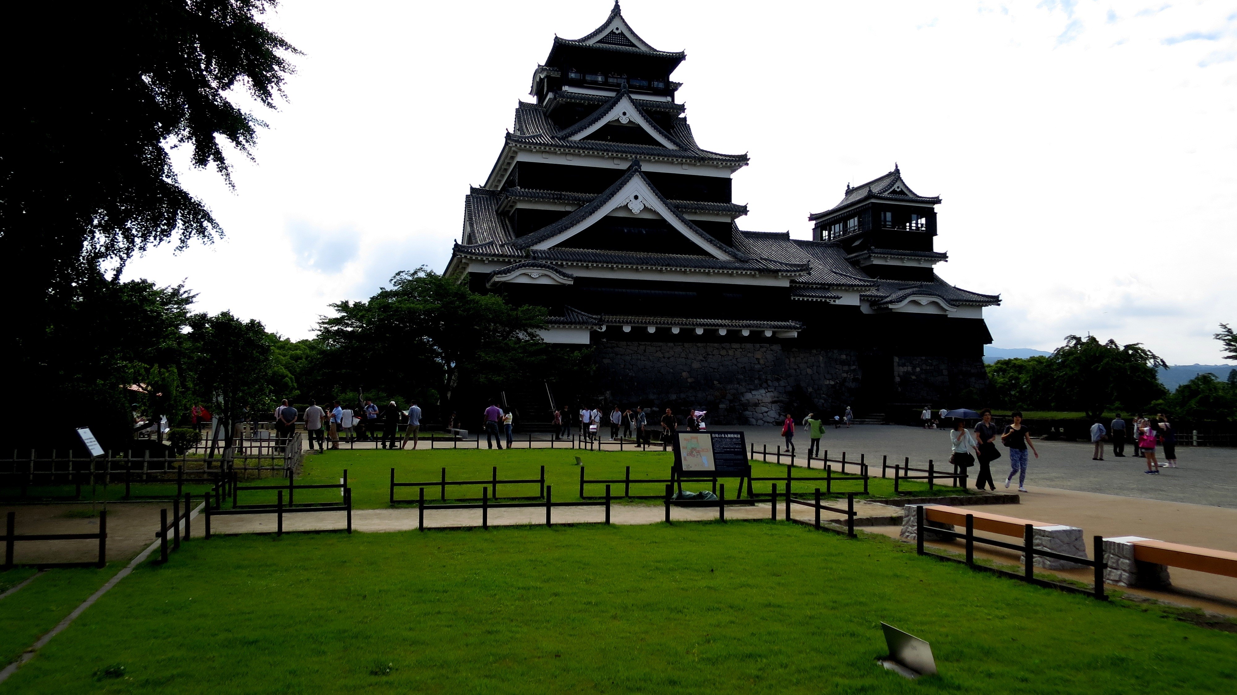 building exterior, nippon, nature, travel destinations, group of people, outdoors, crowd, the past, historical, large group of people, real people, tree, HD Wallpaper