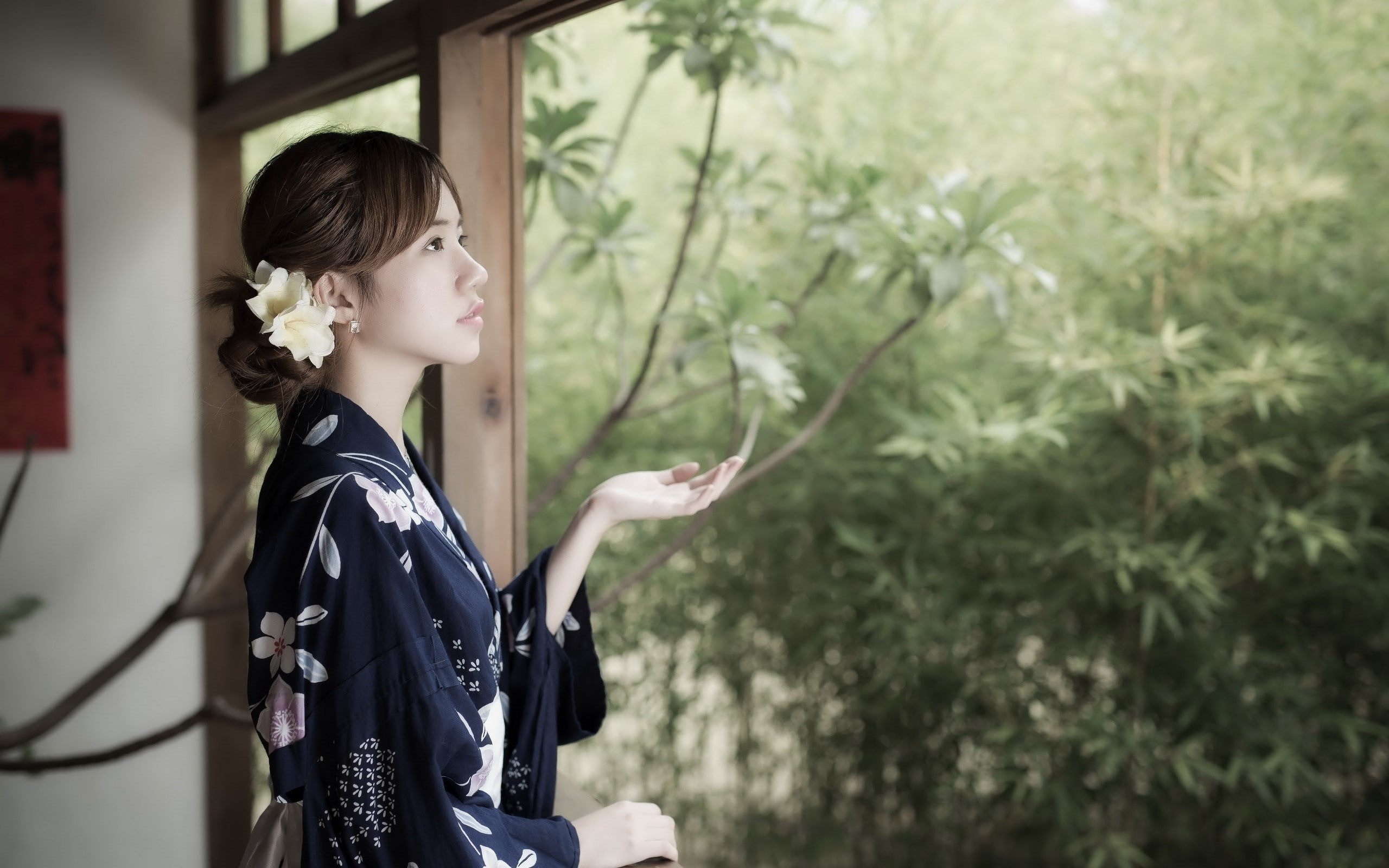 Girl, 2K, Japanese, Look, HD Wallpaper
