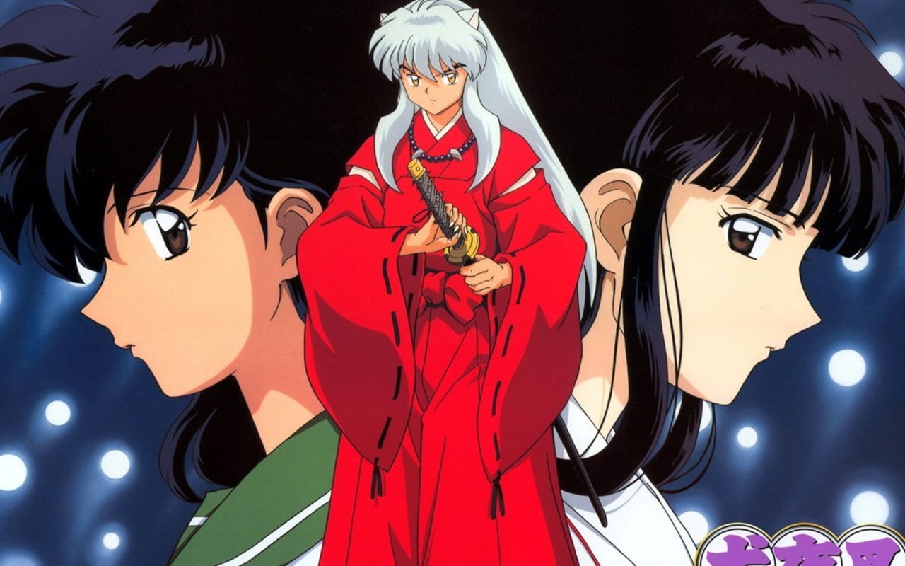 720P, hd, anime, Higurashi Kagome, Inuyasha, kagome, higurashi, x, art, HD Wallpaper