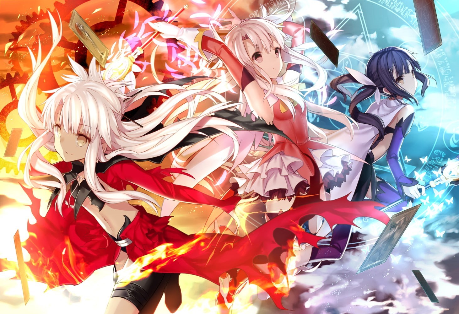 Illyasviel Von Einzbern, Miyu Edelfelt, 720P, Fate Series, kaleid liner PRISMA ☆ ILLYA, Fate, Chloe von Einzbern, HD Wallpaper