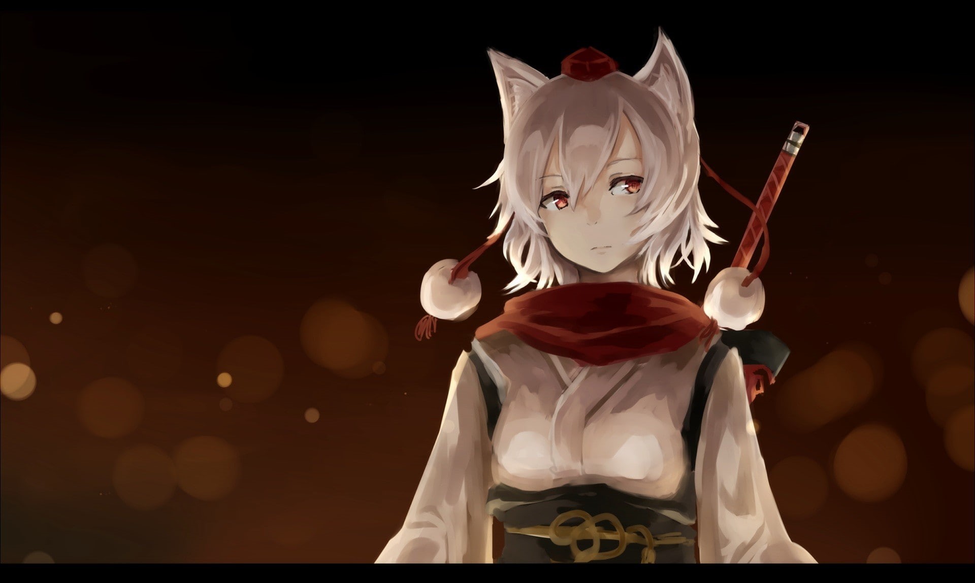 arts culture and entertainment, representation, figurine, art and craft, sculpture, Touhou, no people, disguise, craft, clothing, Inubashiri Momiji, anime girls, HD Wallpaper
