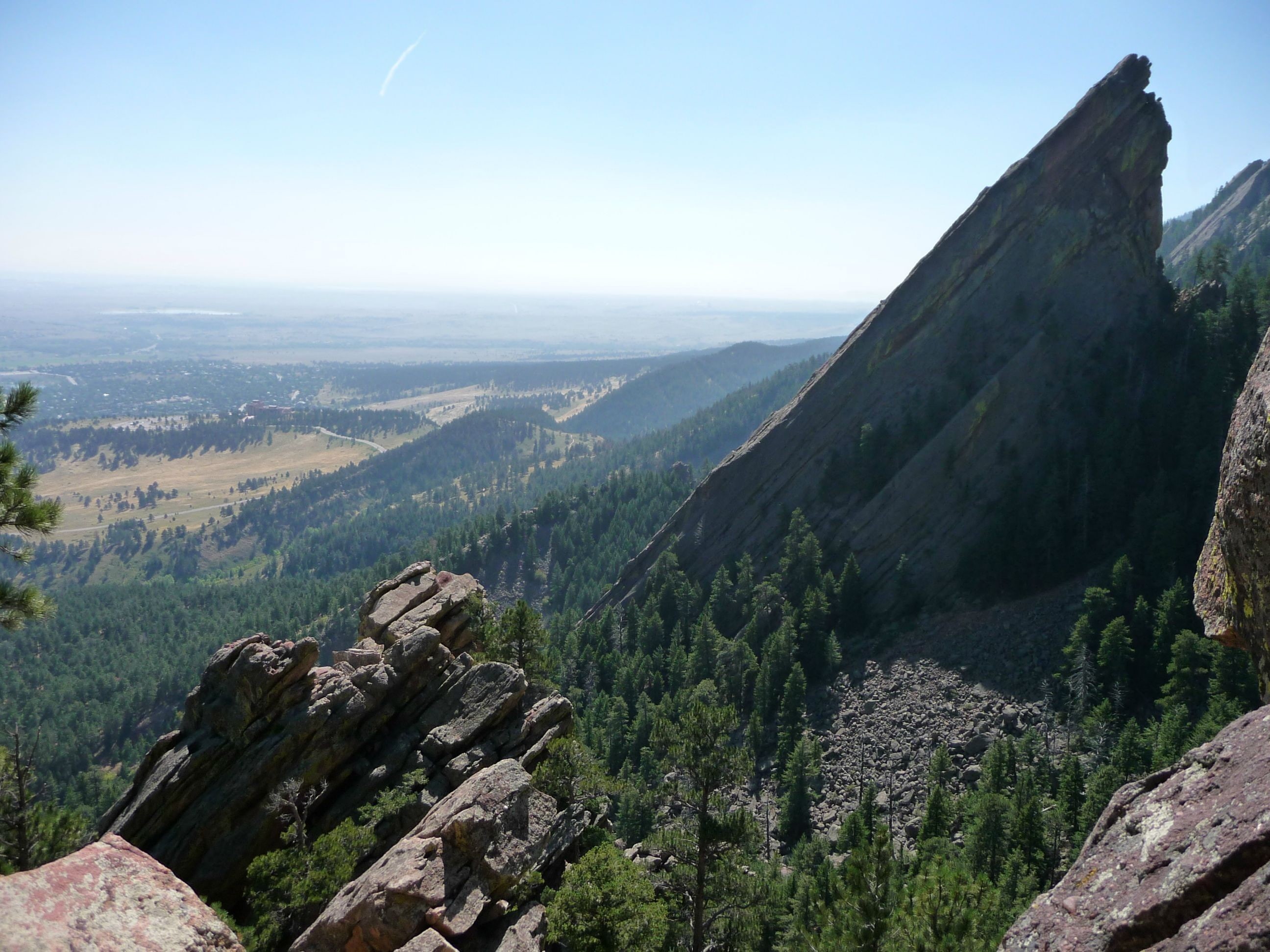 sky, Colorado, landscape, nature, photography, mountains, trees, 2K, Boulder, HD Wallpaper
