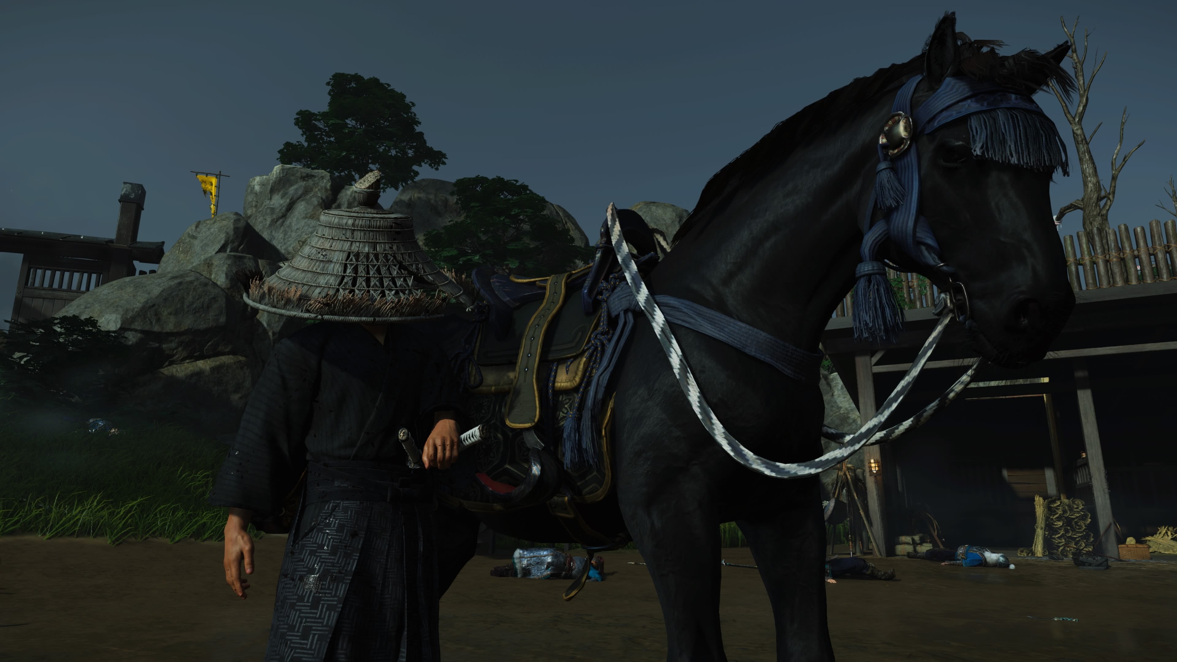 4K, Jin Sakai, Ghost of Tsushima, Sony Playstation, video games, HD Wallpaper