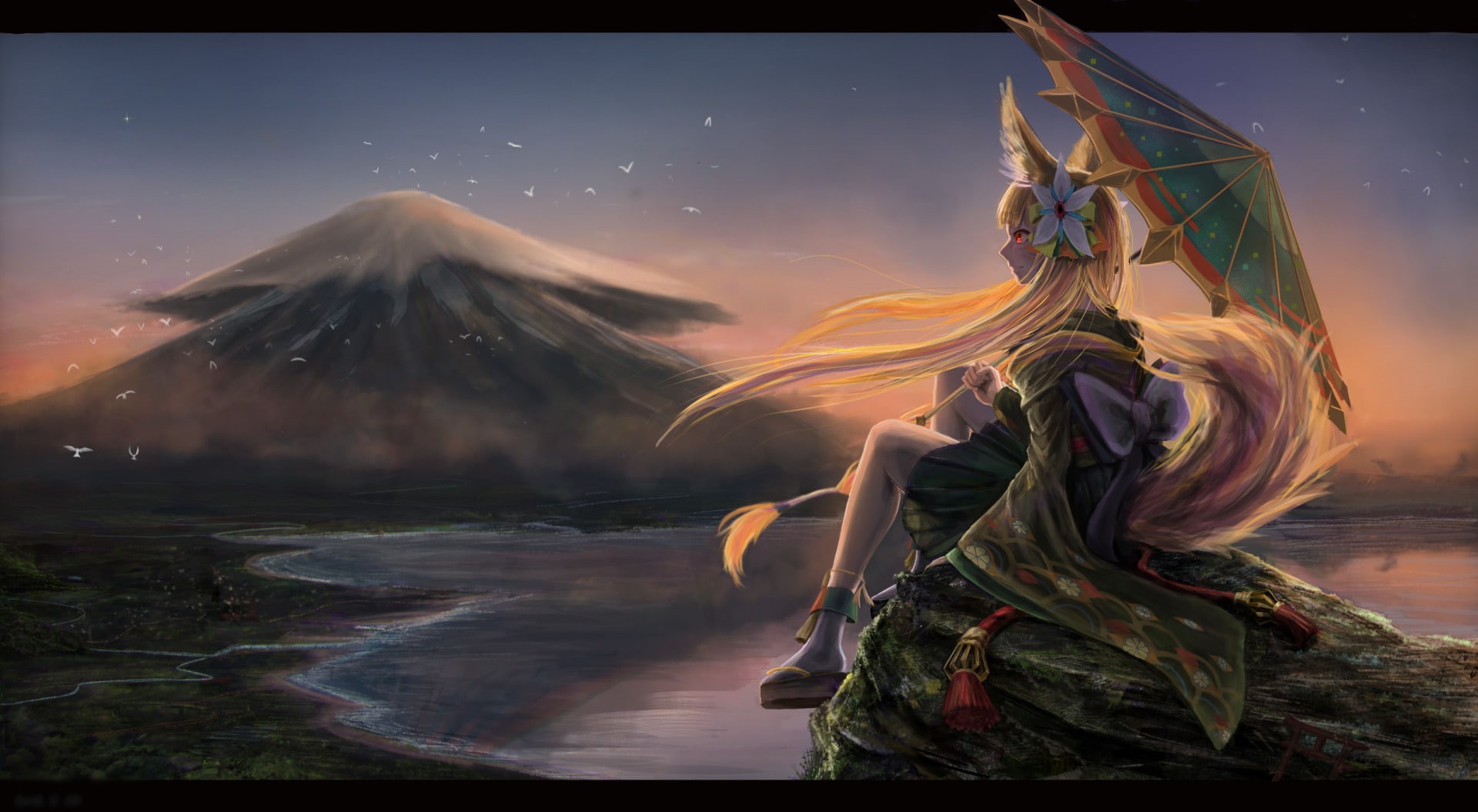 Video Game, Kitsune, Sdorica, 1080P, HD Wallpaper