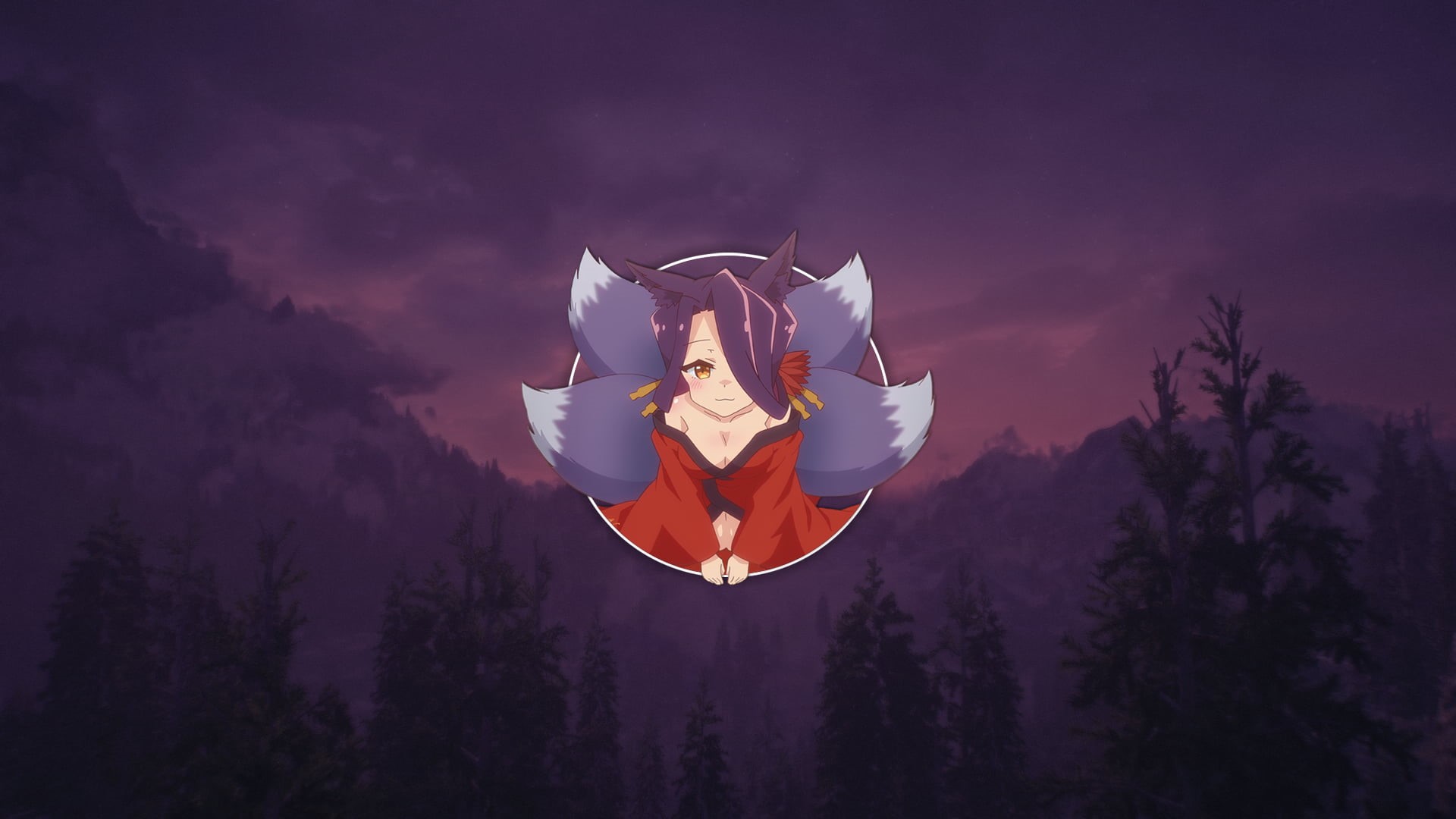 1080P, Yozora (Sewayaki Kitsune no Senko-san), picture-in-picture, Sewayaki Kitsune no Senko-san, anime, HD Wallpaper