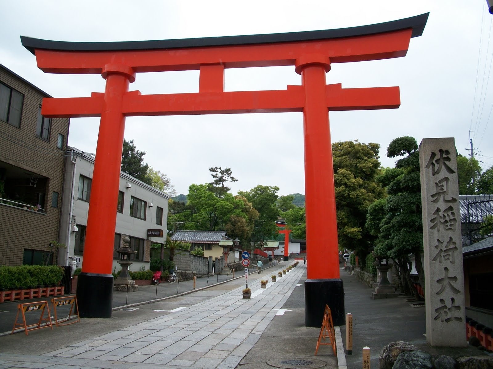 fushimi, inari, 720P, cities, shrine, torii, japan, HD Wallpaper