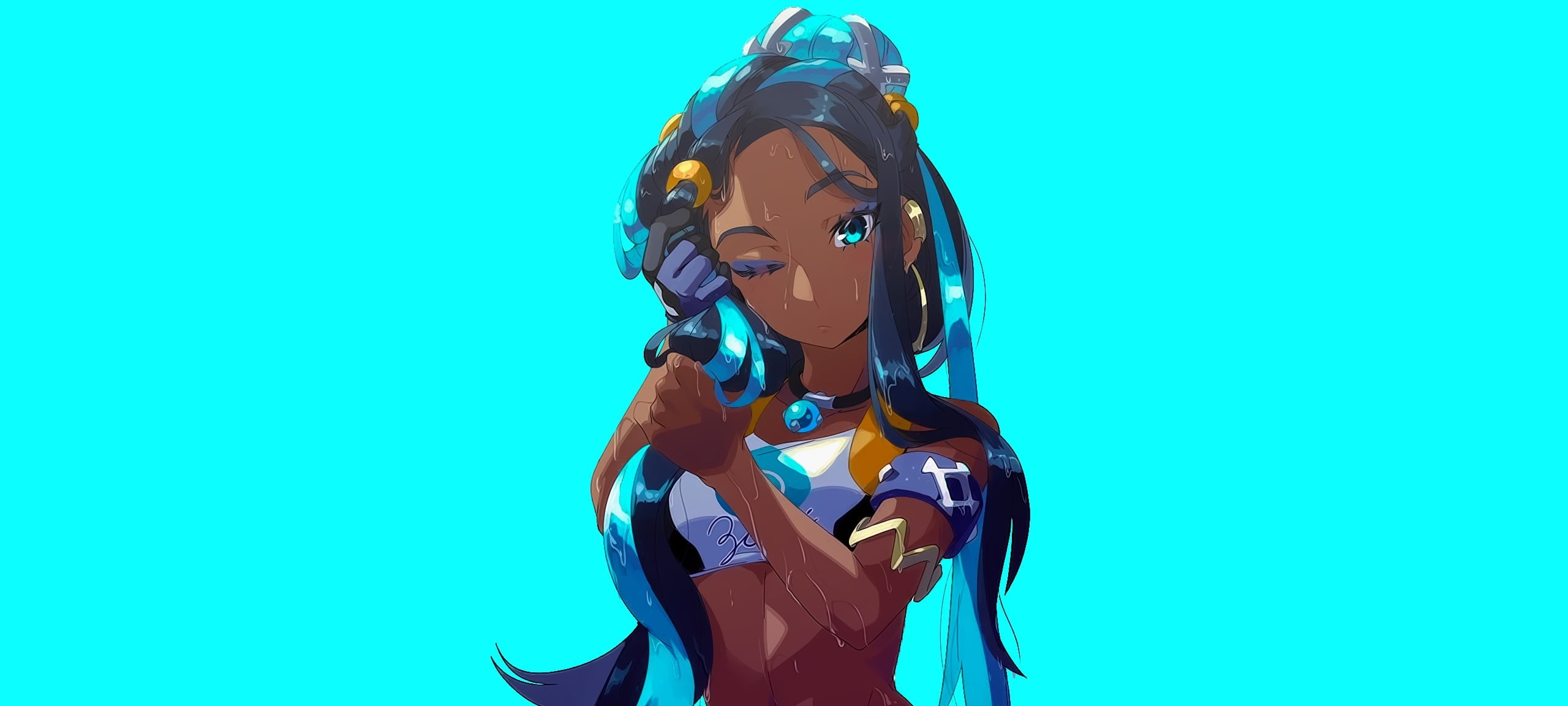Pokémon, Nessa (Pokémon), 2K, Pokémon: Sword and Shield, HD Wallpaper