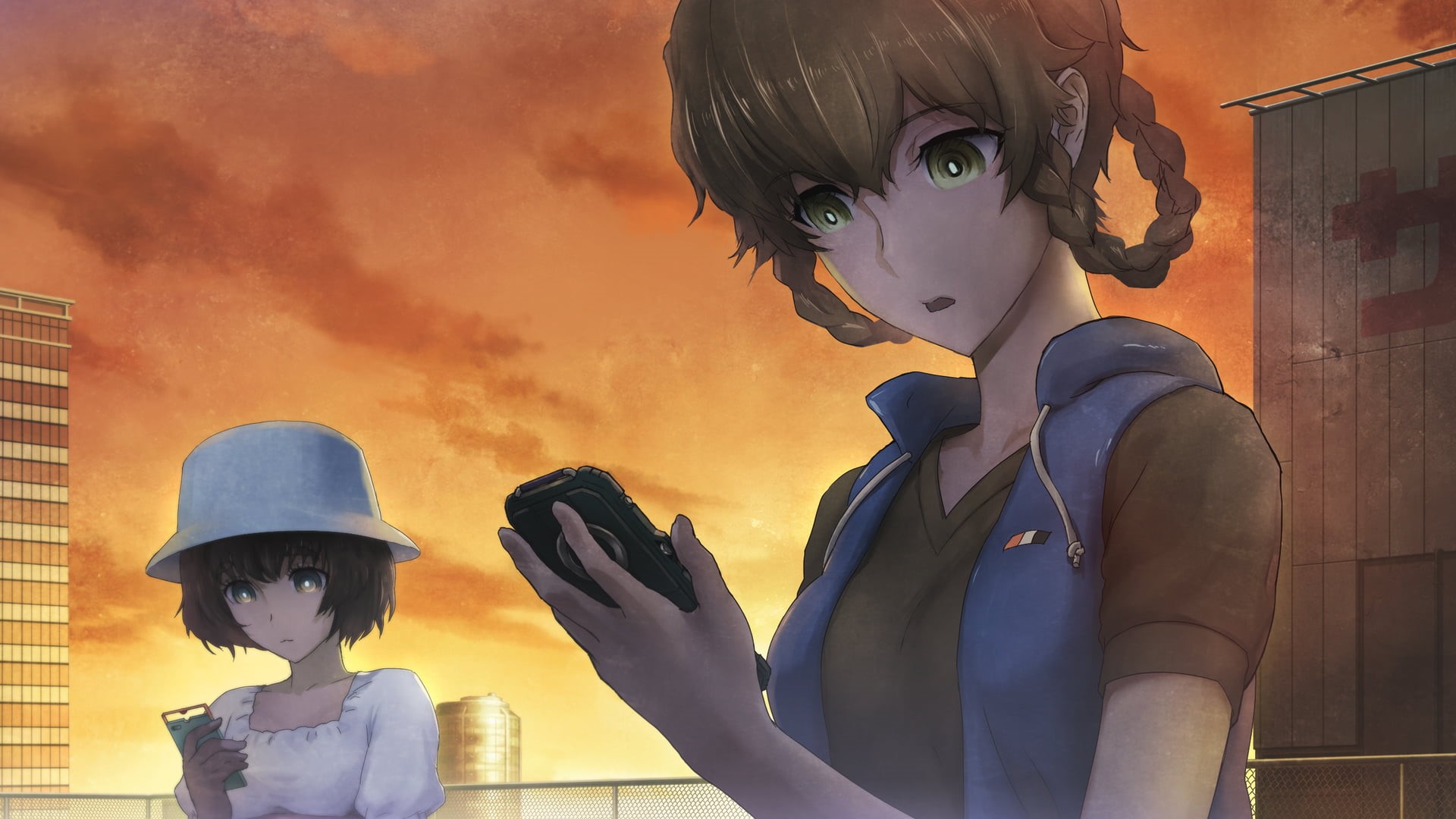Anime, Mayuri Shiina, Suzuha Amane, Steins;Gate 0, 1080P, HD Wallpaper