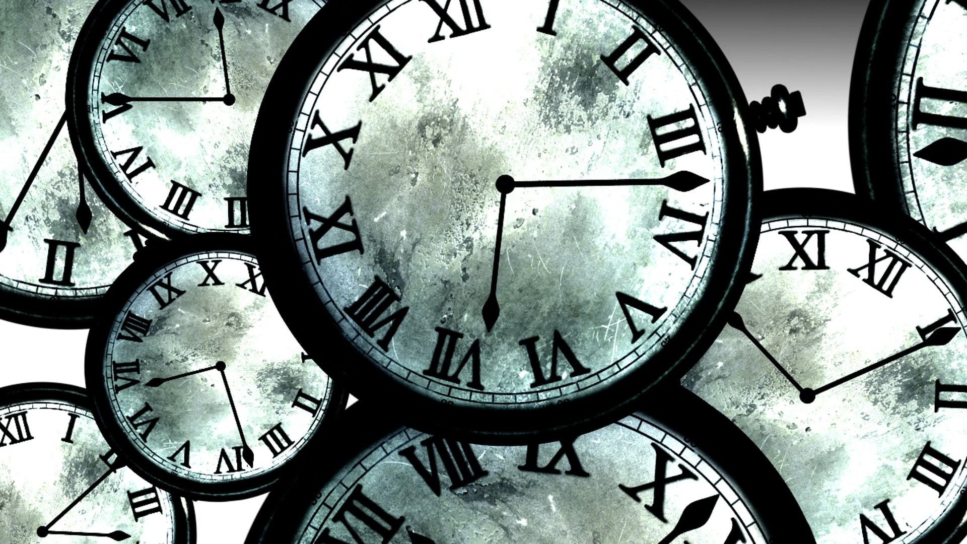clocks, anime, 1080P, Steins;Gate, HD Wallpaper