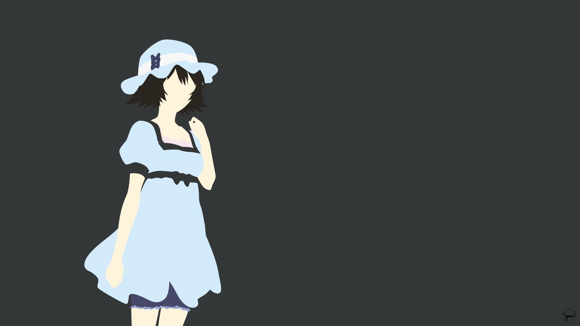 Shiina Mayuri , one person, three quarter length, beautiful people, clothing, women, beautiful woman, black background, 1080P, young women, dress, young adult, HD Wallpaper