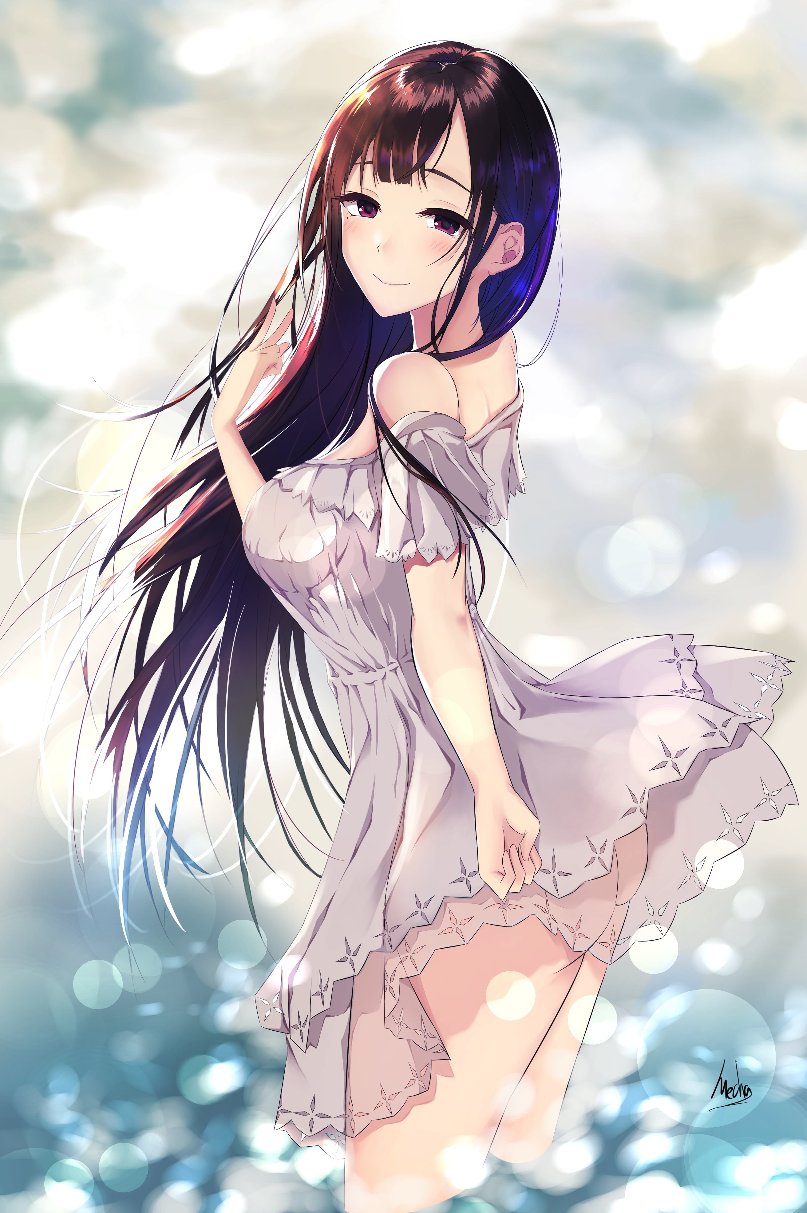 anime girls, Ane Naru Mono, Chiyo, portrait display, 4K, Phone HD Wallpaper