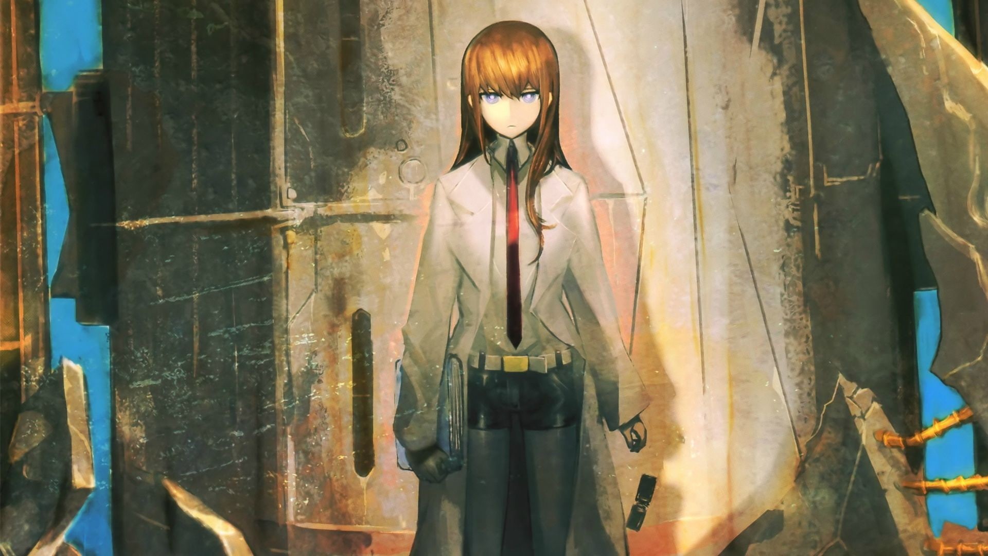 anime, girls, anime girls, steinsgate, makise, makise kurisu, 1080P, kurisu, HD Wallpaper