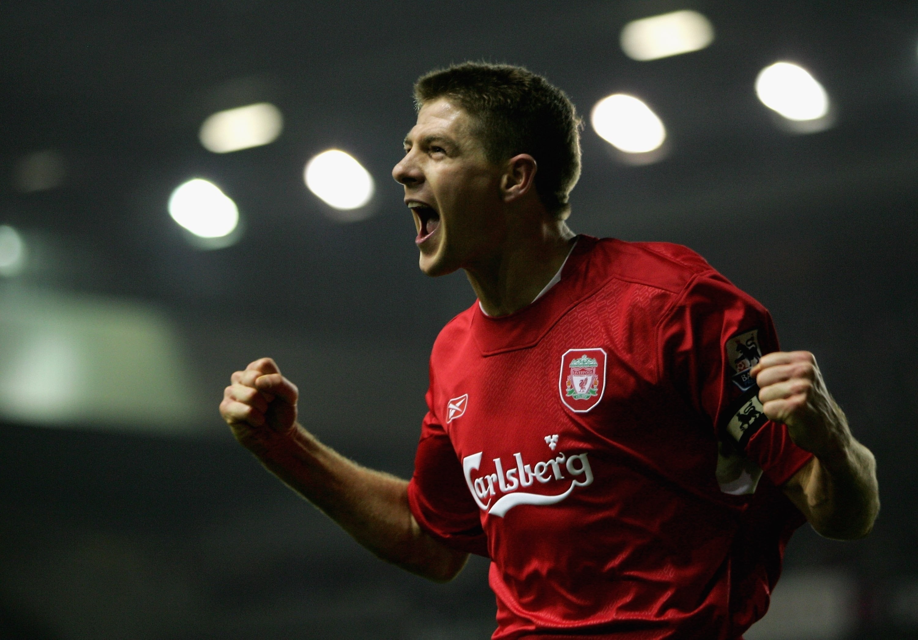 art, gerrard, liverpool, sports, hd, Steven Gerrard, steven, soccer, 2K, Liverpool FC, football, fc, HD Wallpaper