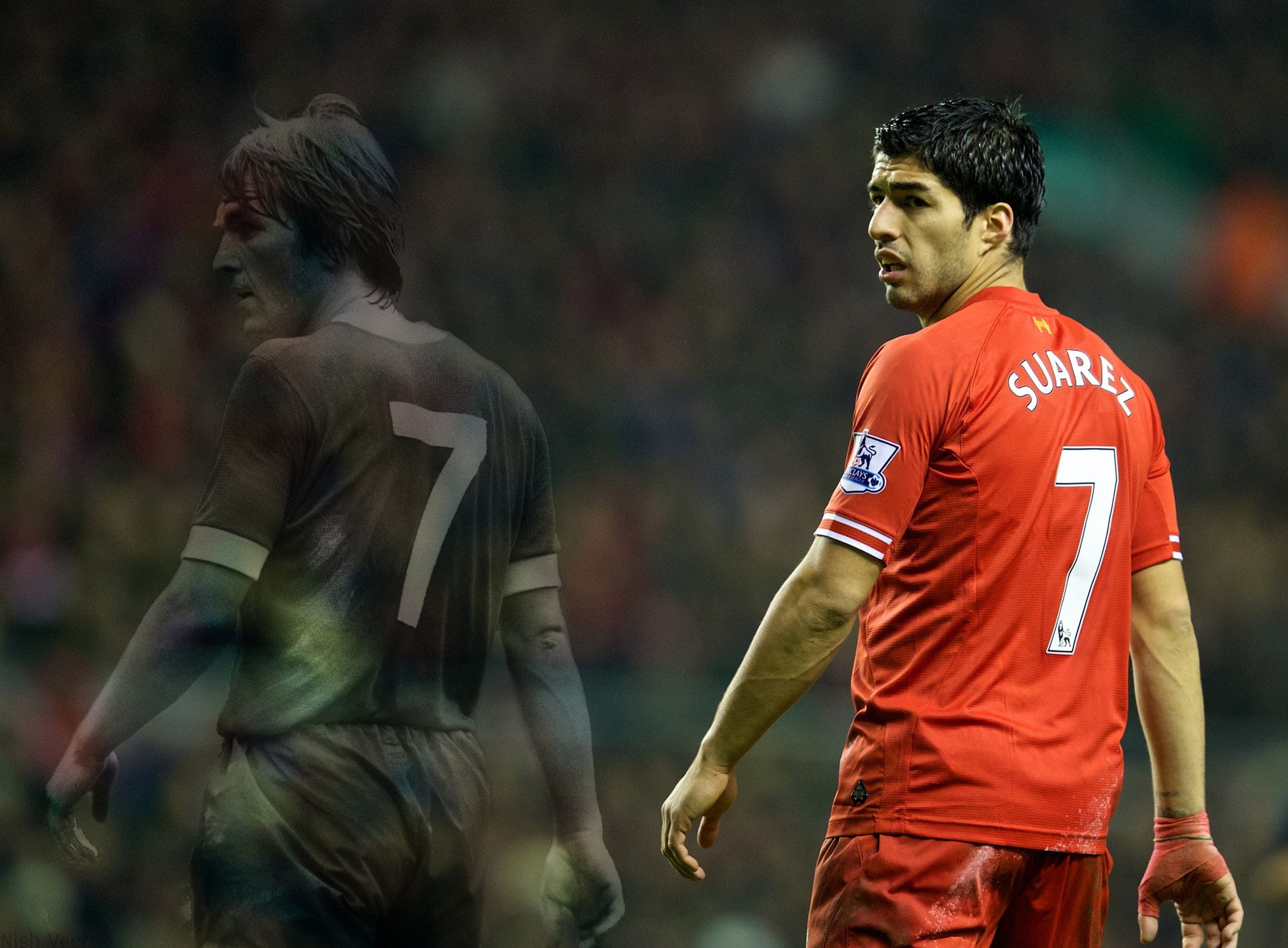 sportsman, Football Player, competitive sport, athlete, basketball uniform, men, match - sport, waist up, 1080P, conflict, group of people, sport, Liverpool FC, HD Wallpaper