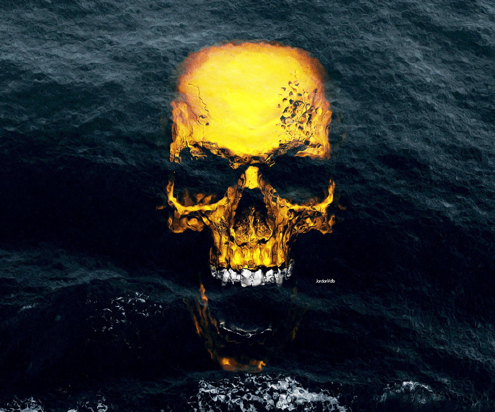 no people, nature, flame, close-up, pollution, illustration, skull, water, orange color, motion, night, fire, illuminated, beauty in nature, 1080P, burning, HD Wallpaper
