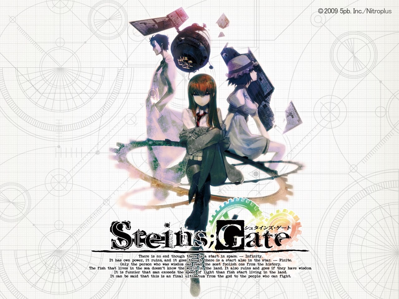 steinsgate, 720P, HD Wallpaper