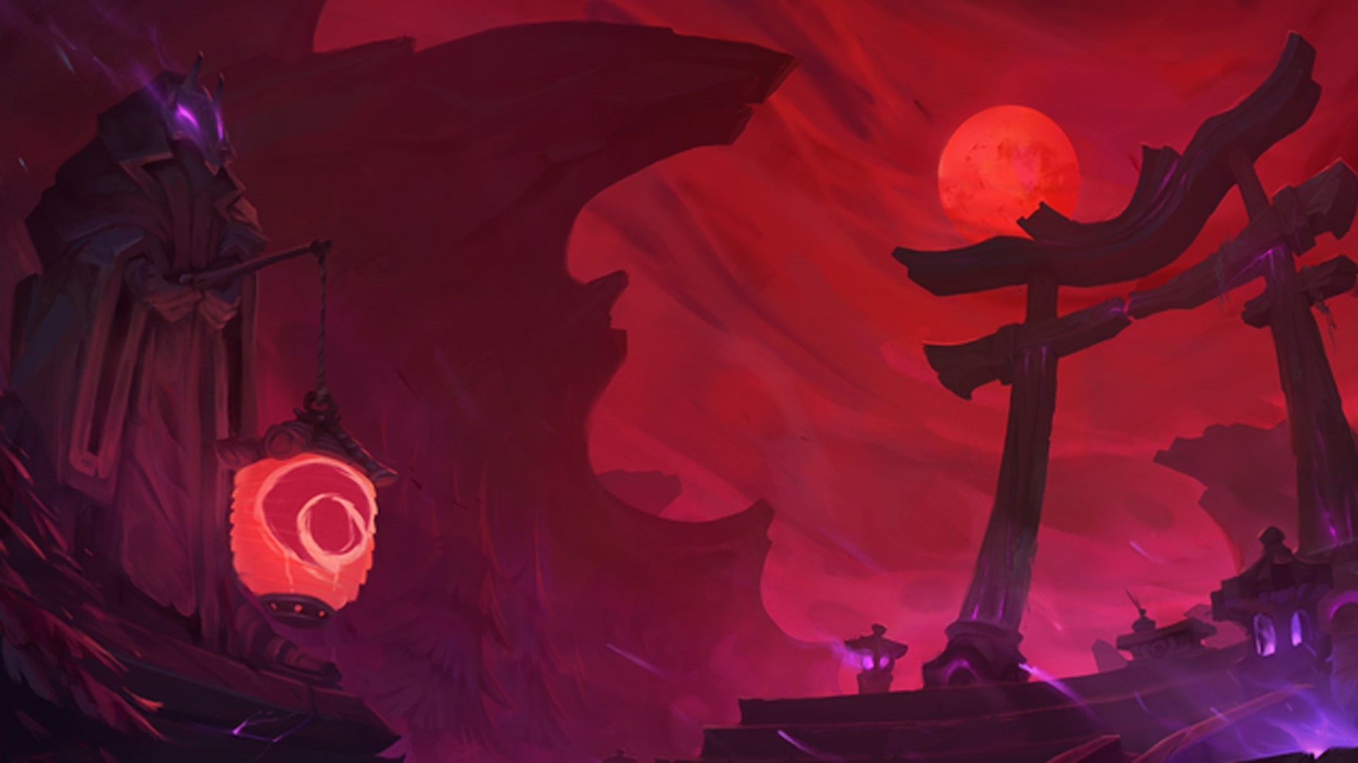 Summoners Rift, Blood Moon (league of legends), 1080P, HD Wallpaper