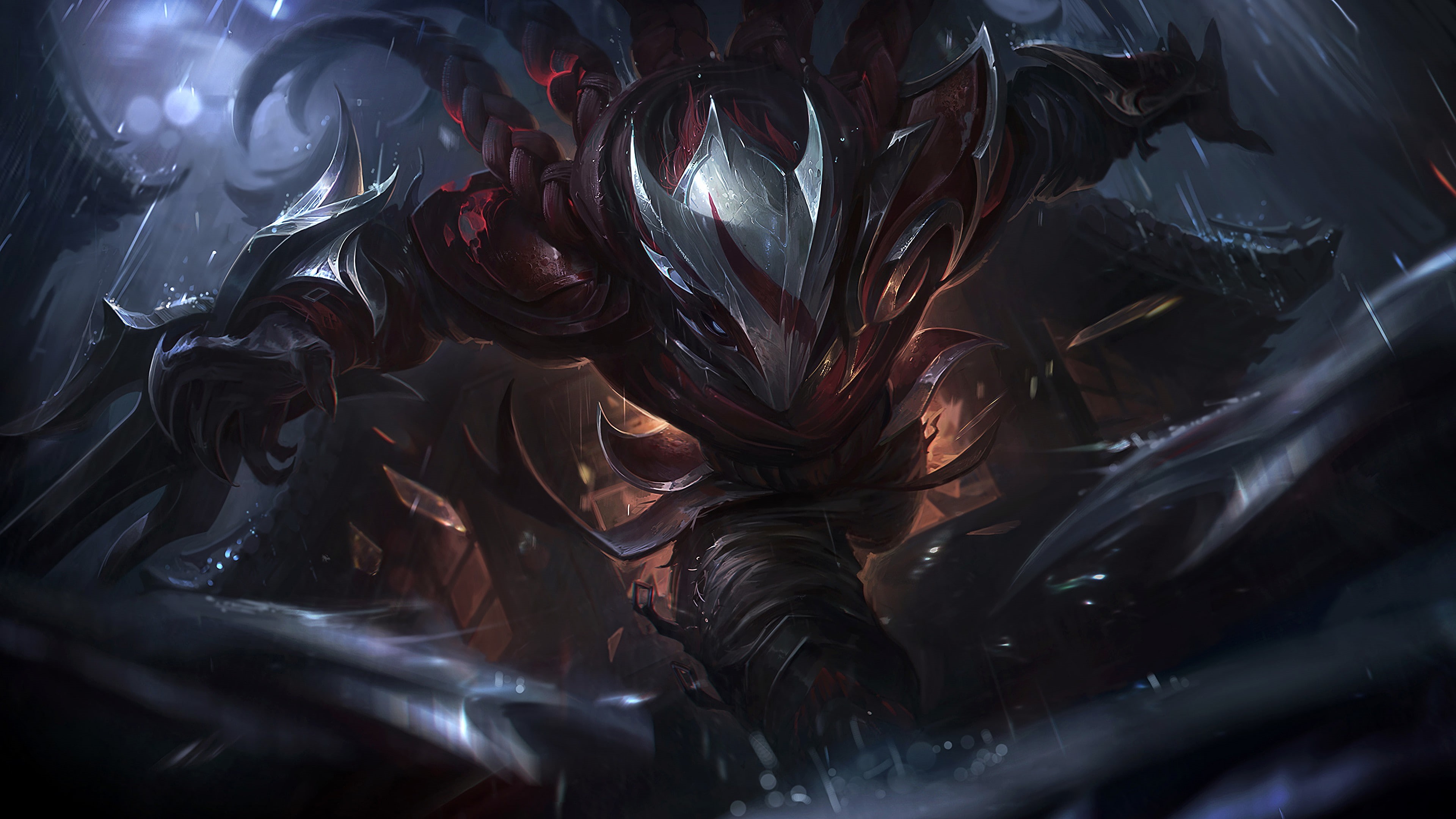 4K, League Of Legends, Talon, Blood moon, HD Wallpaper