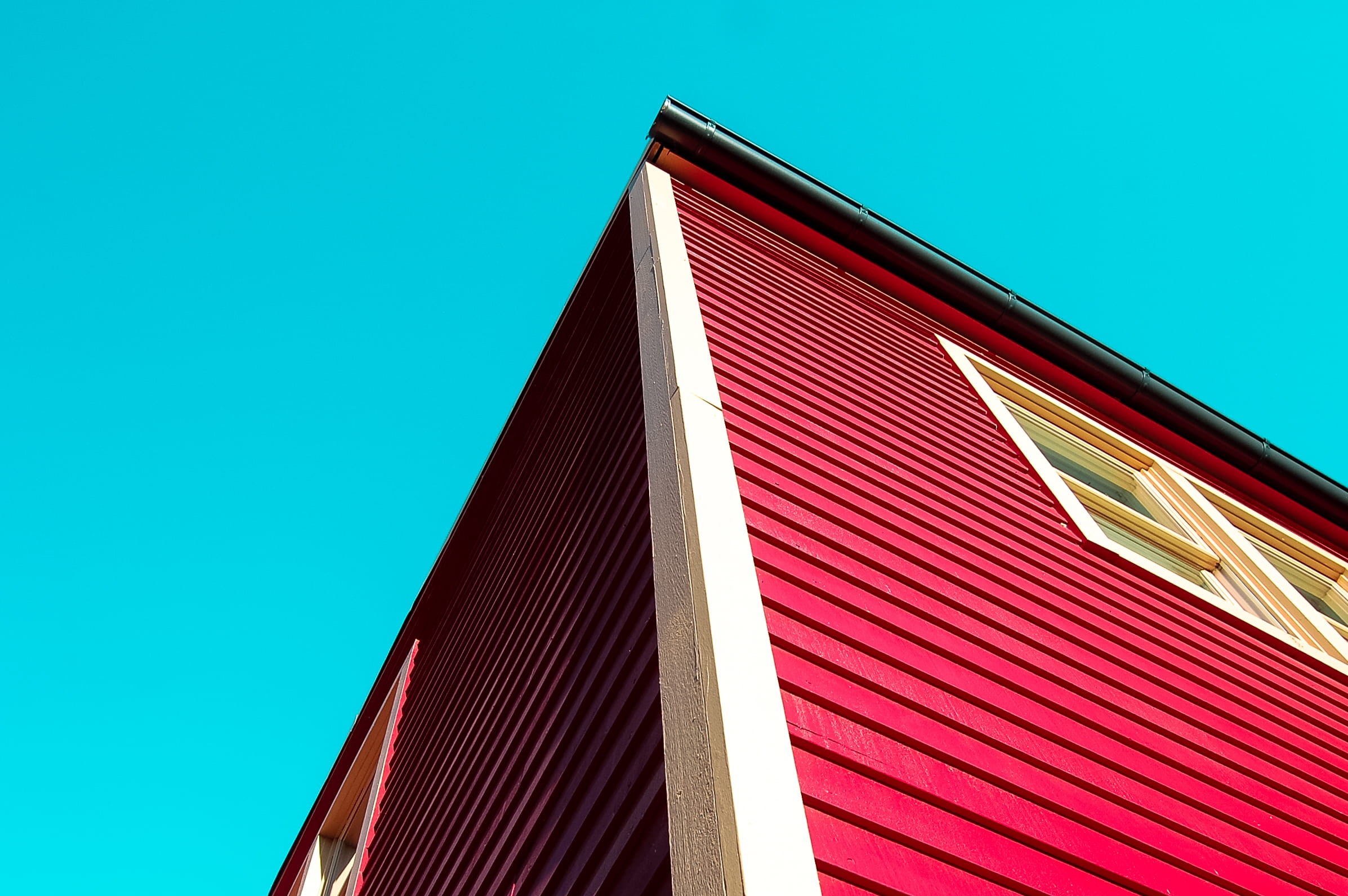 office, built structure, pattern, colors, copy space, building, architecture, city, sunlight, modern, office building exterior, angle, brewery district, HD Wallpaper