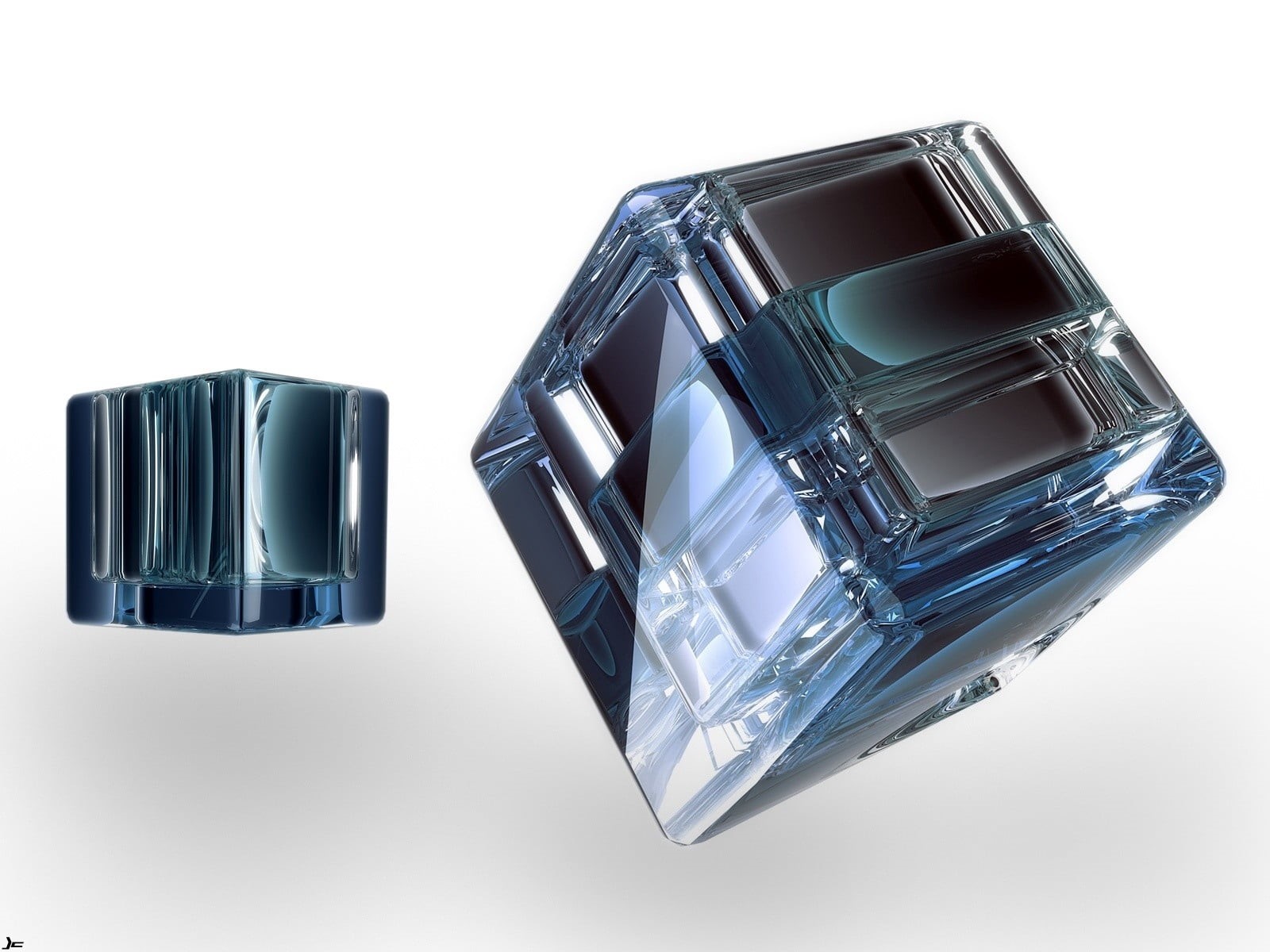 silver colored, indoors, single Object, white background, connection, no people, luxury, blue, cut out, square, liquid, precious gem, 720P, jewelry, reflection, HD Wallpaper