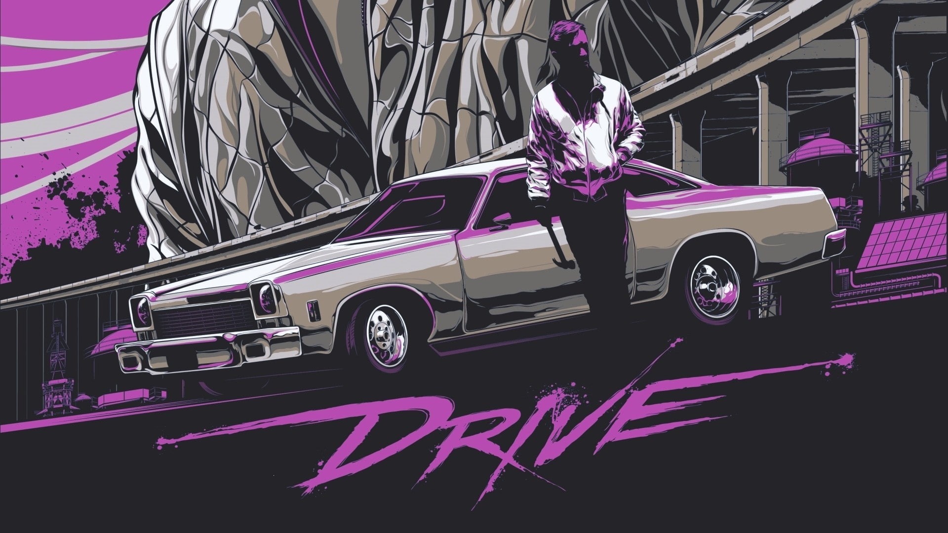 Tyler Stout, Drive, movies, 1080P, HD Wallpaper