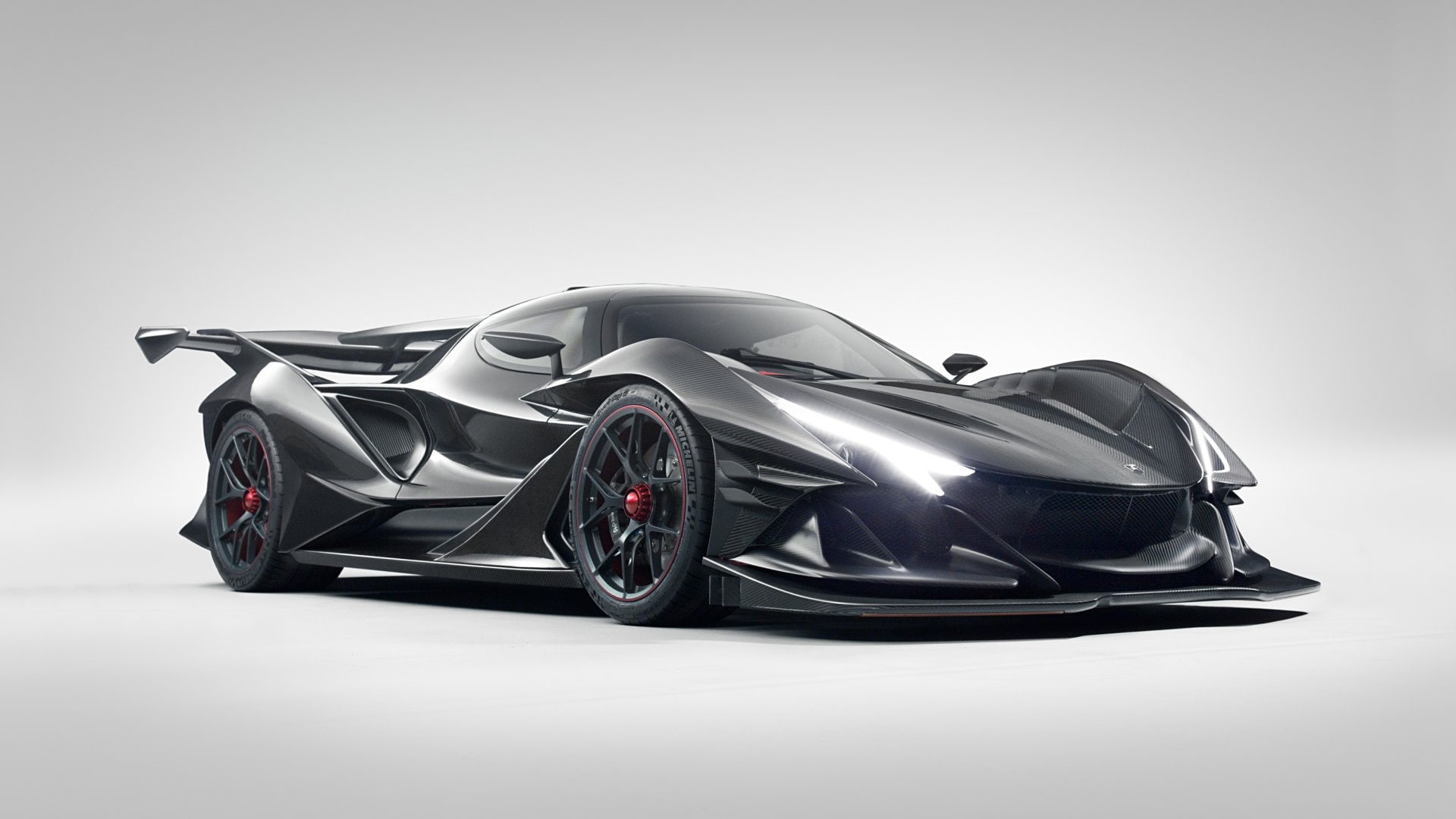 Vehicles, 1080P, Black Car, Apollo IE, Hypercar, Sport Car, HD Wallpaper