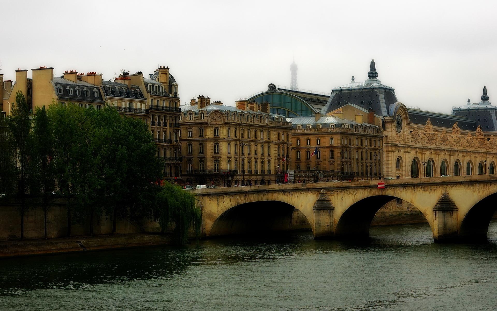 day, rainy, 1080P, paris, europe, photographie, brige, overcast, animals, photography, HD Wallpaper