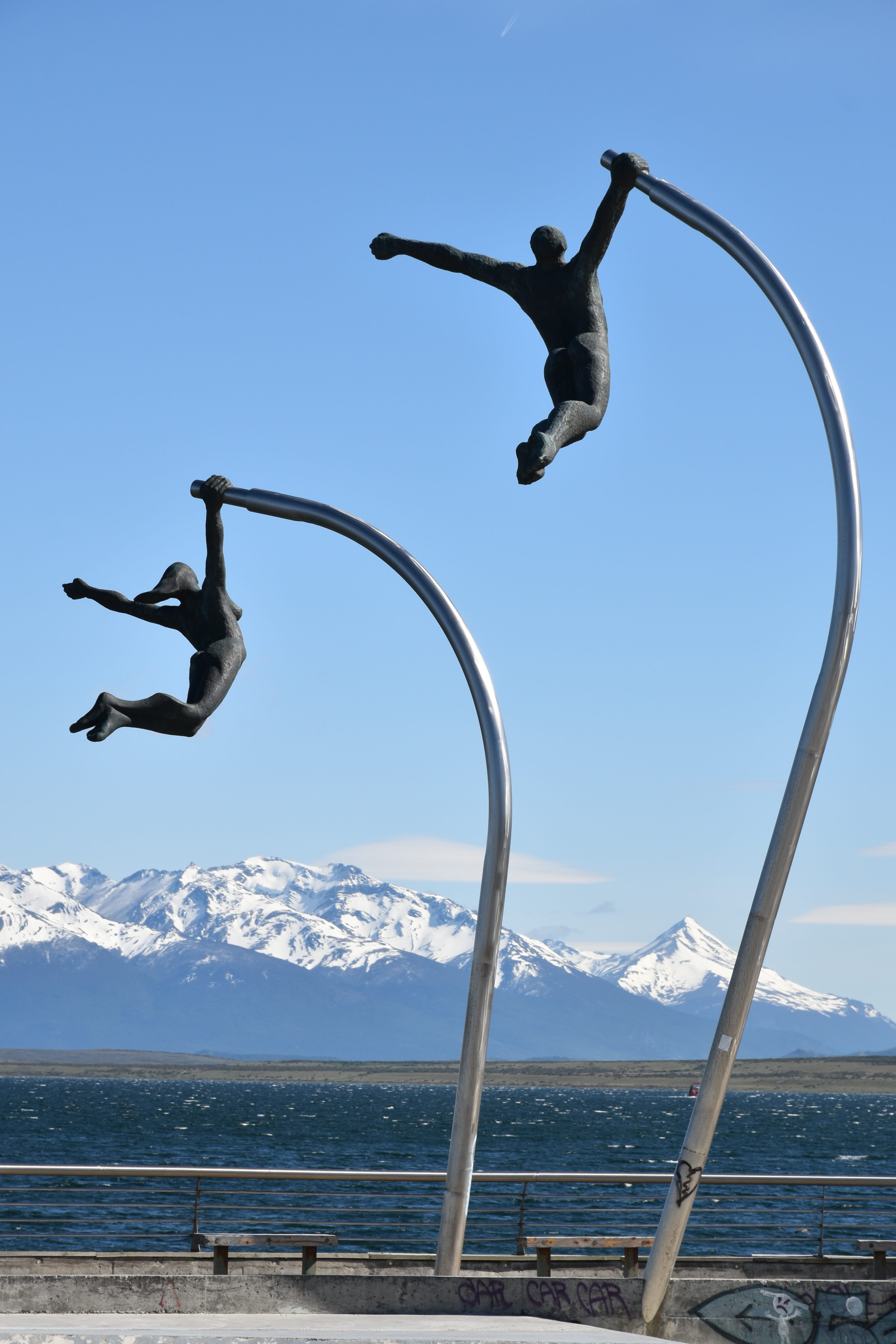 south america, snow, mountain, nature, mono ment, chile, flying, tranquil scene, sky, motion, human arm, 5K, mountain range, strait of magellan, dom, puerto natales, Phone HD Wallpaper